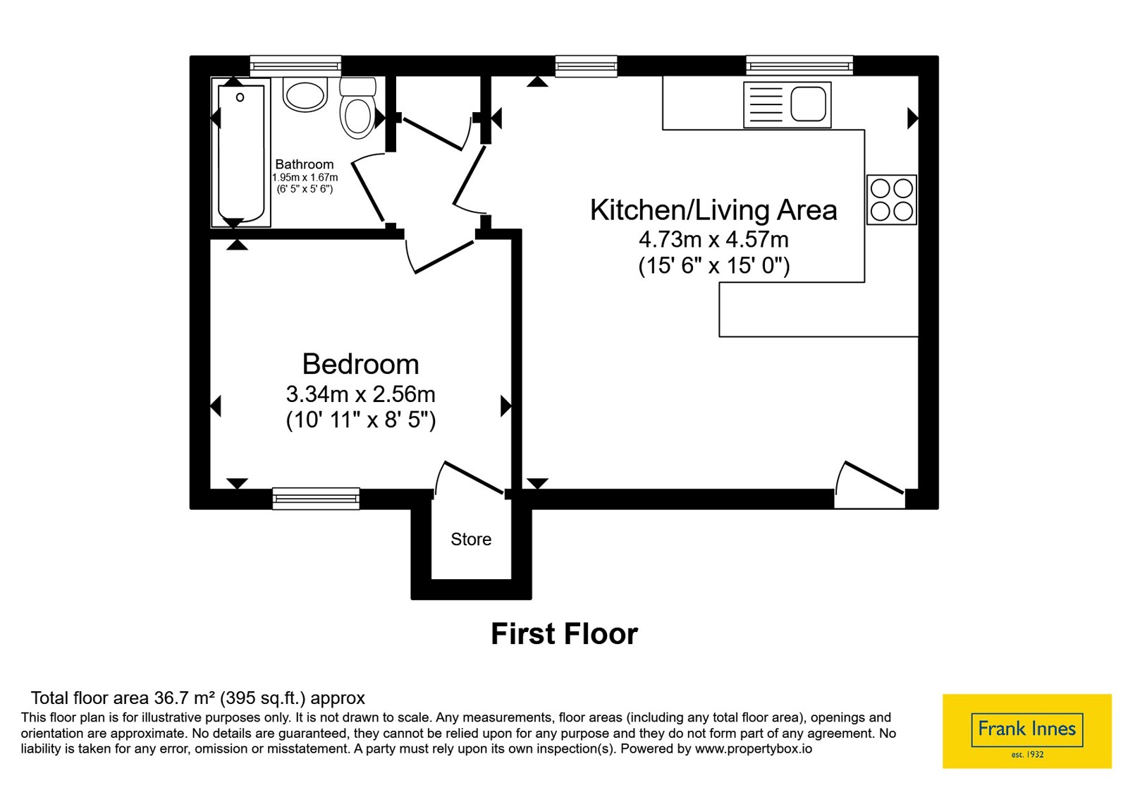 25, Colling Close, Leicestershire floorplan