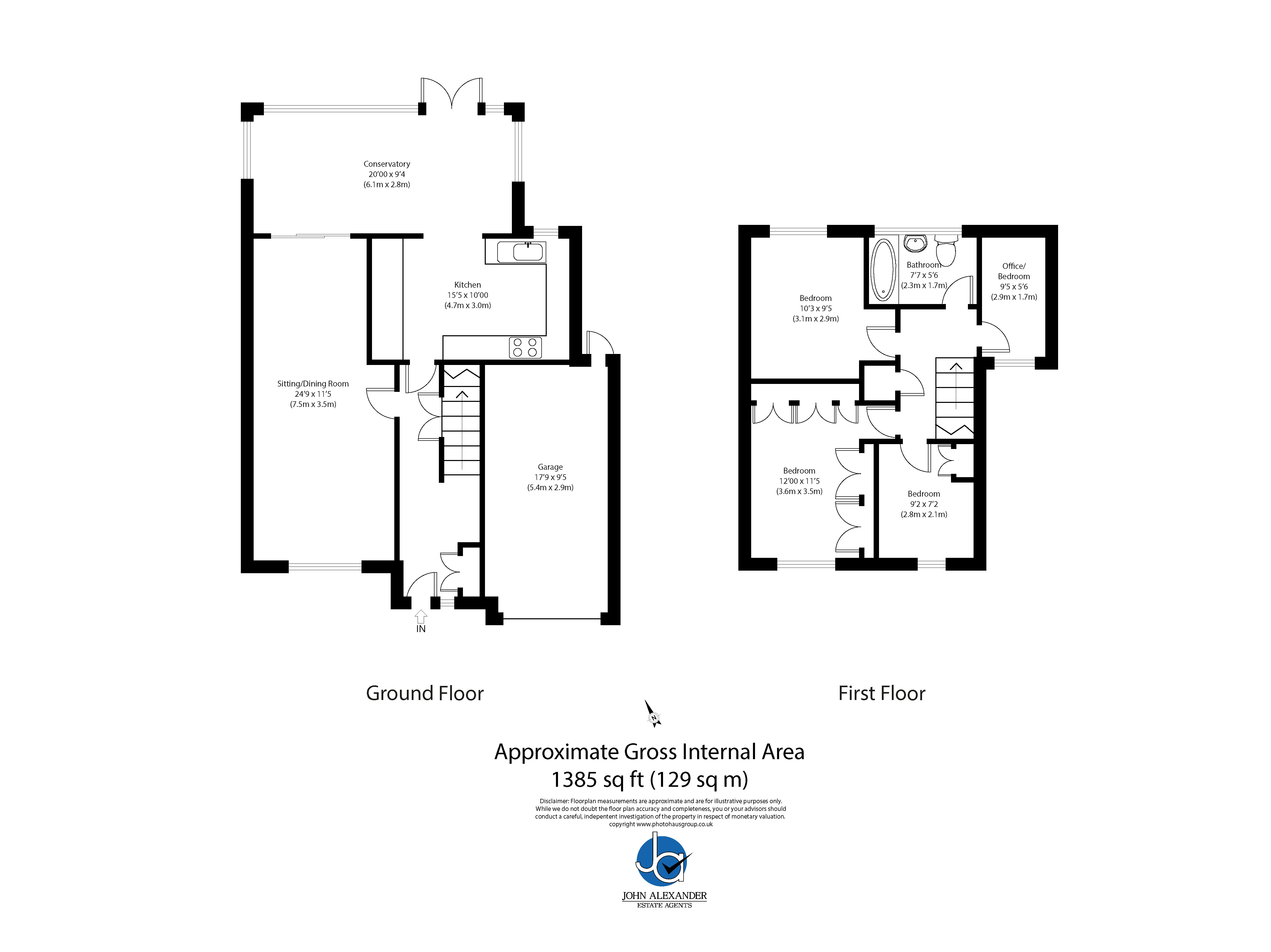 11, Greenfield Drive, Colchester floorplan