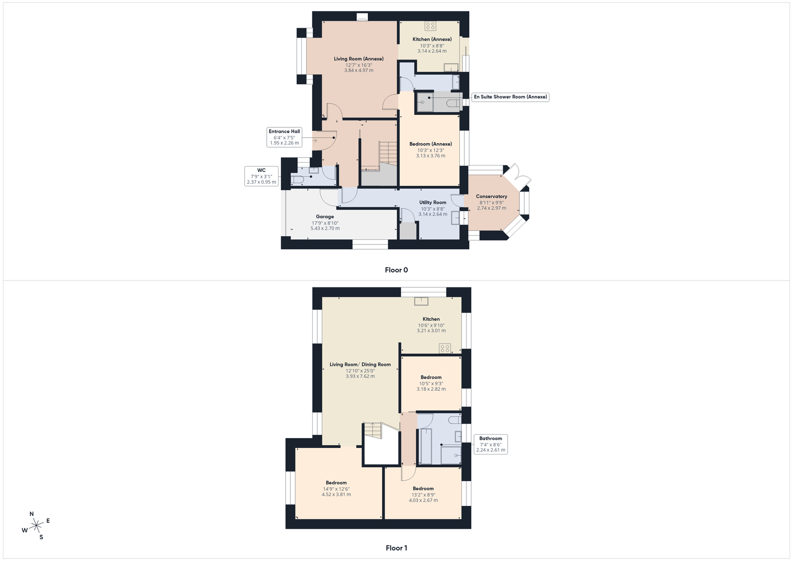 1, St. Matthews Meadow, Liskeard floorplan