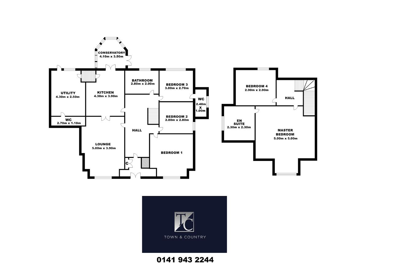 13, Wardlaw Road, Bearsden floorplan