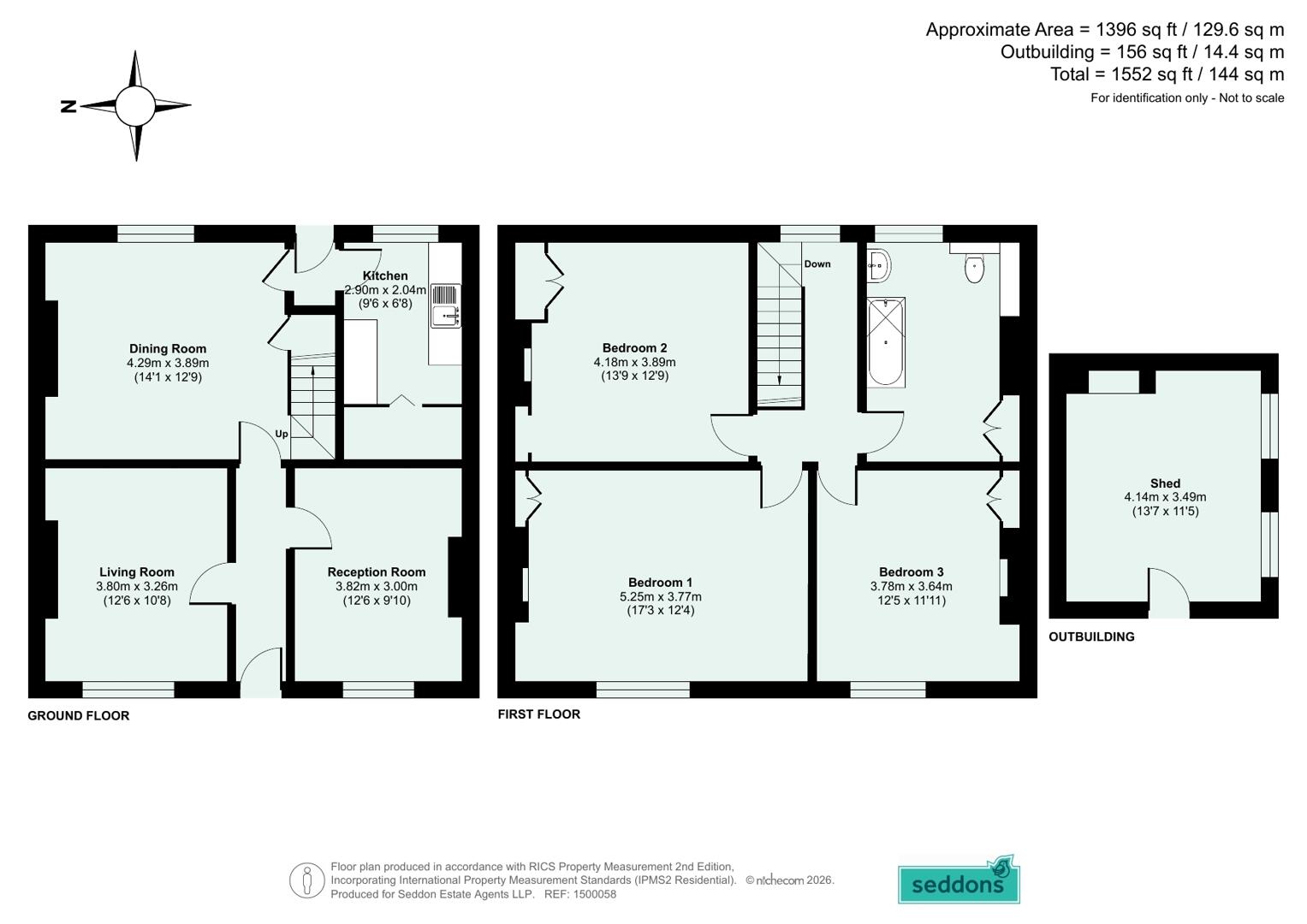 24, West Exe South, Tiverton floorplan