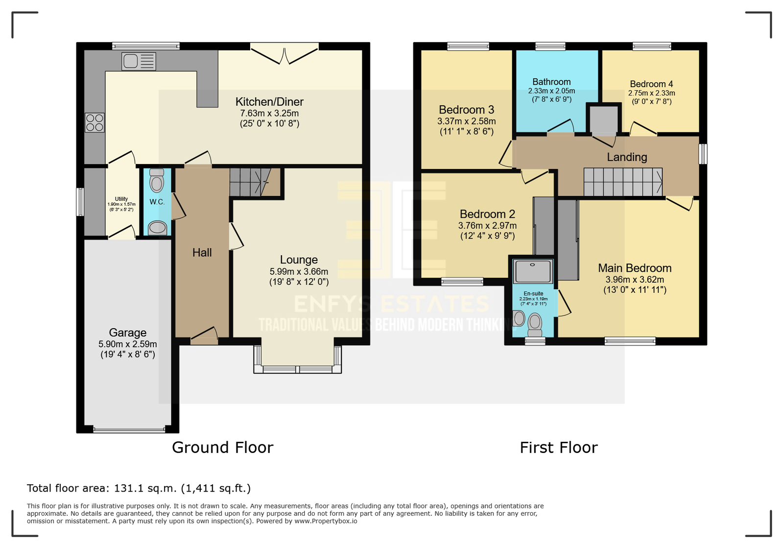 34, Parc Castell, Llandudno Junction floorplan