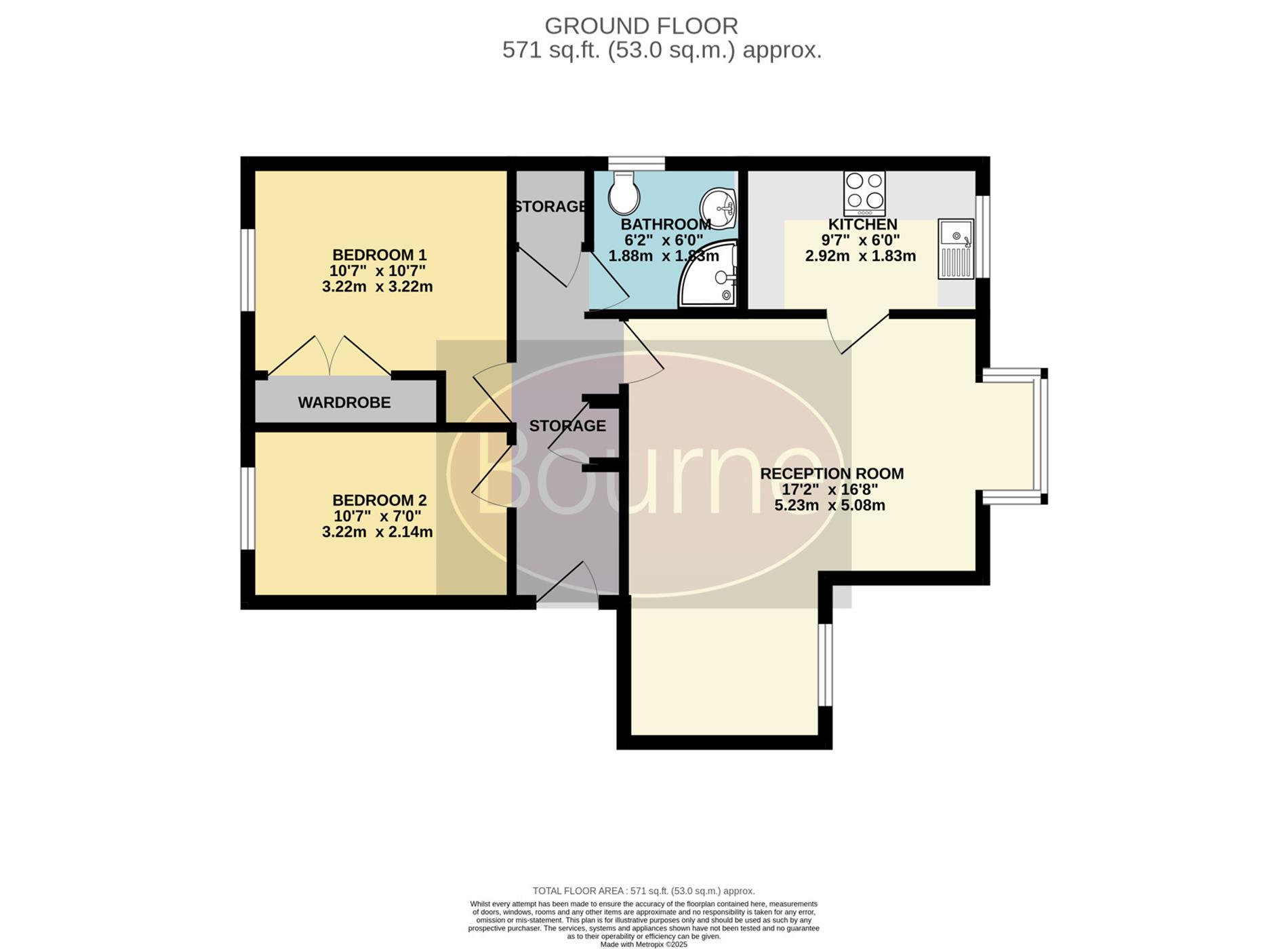 16, Swan Court, Guildford floorplan