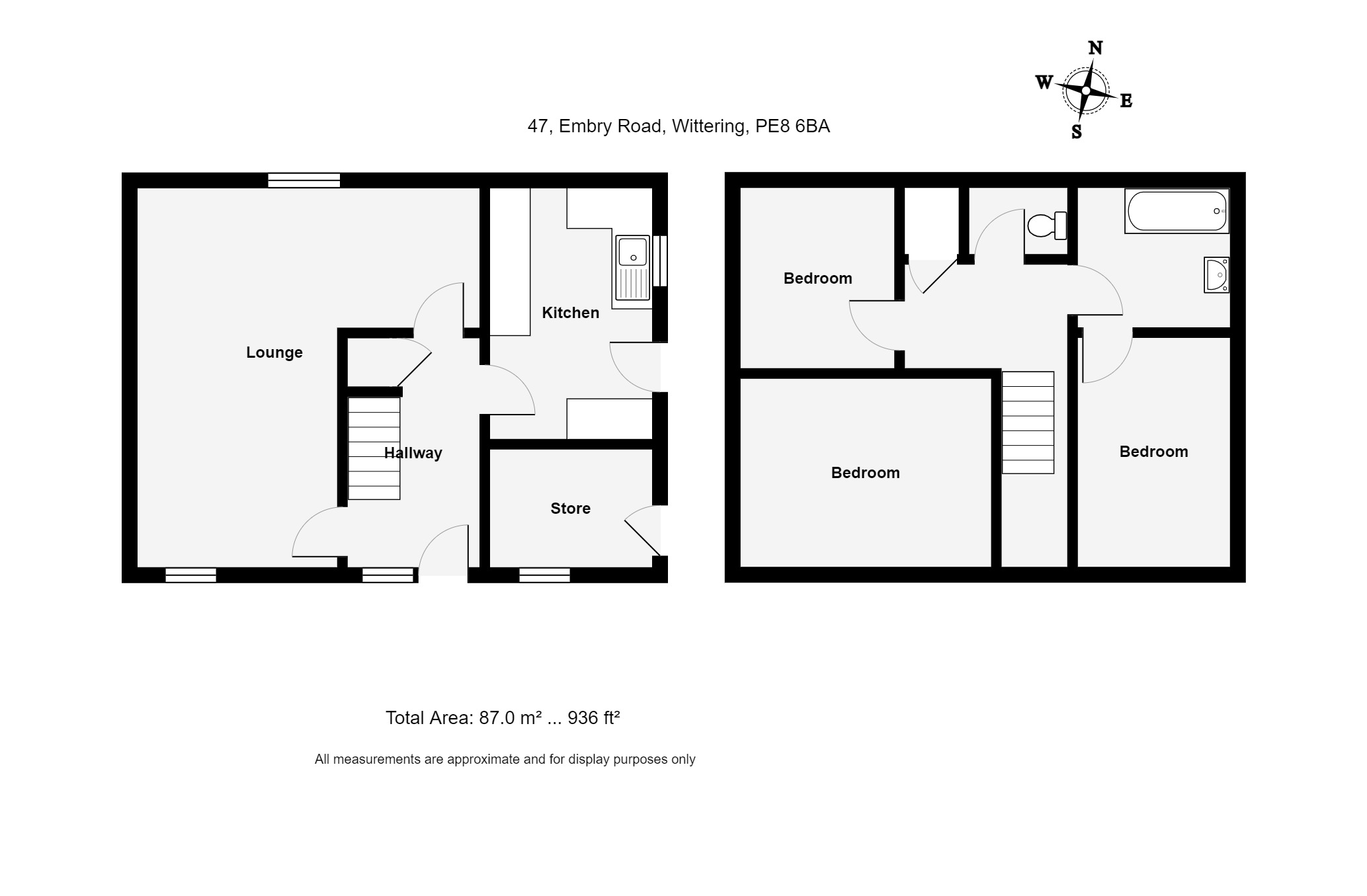 47, Embry Road, PETERBOROUGH floorplan