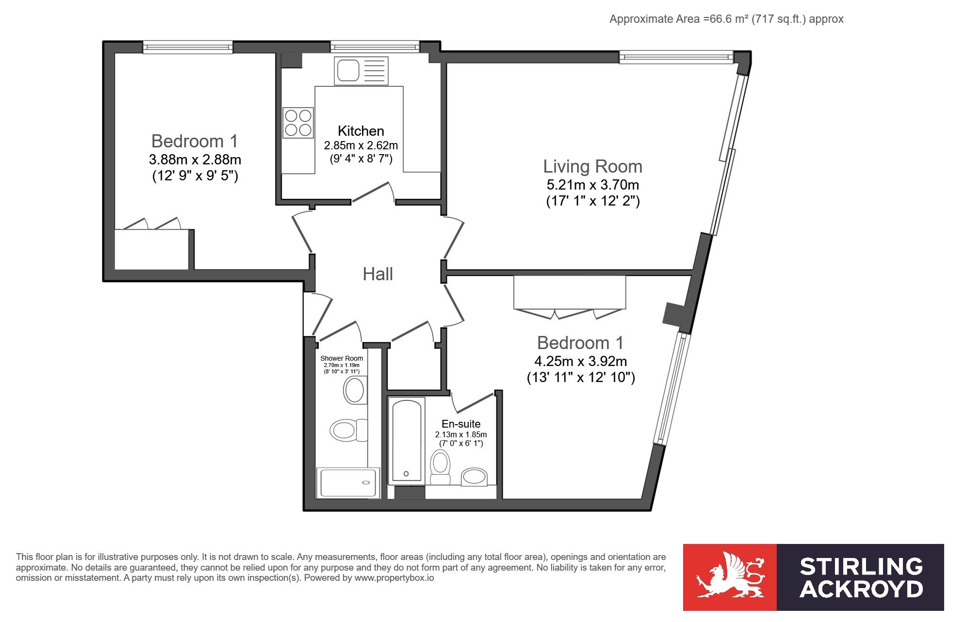 Tower Bridge Road, London floorplan