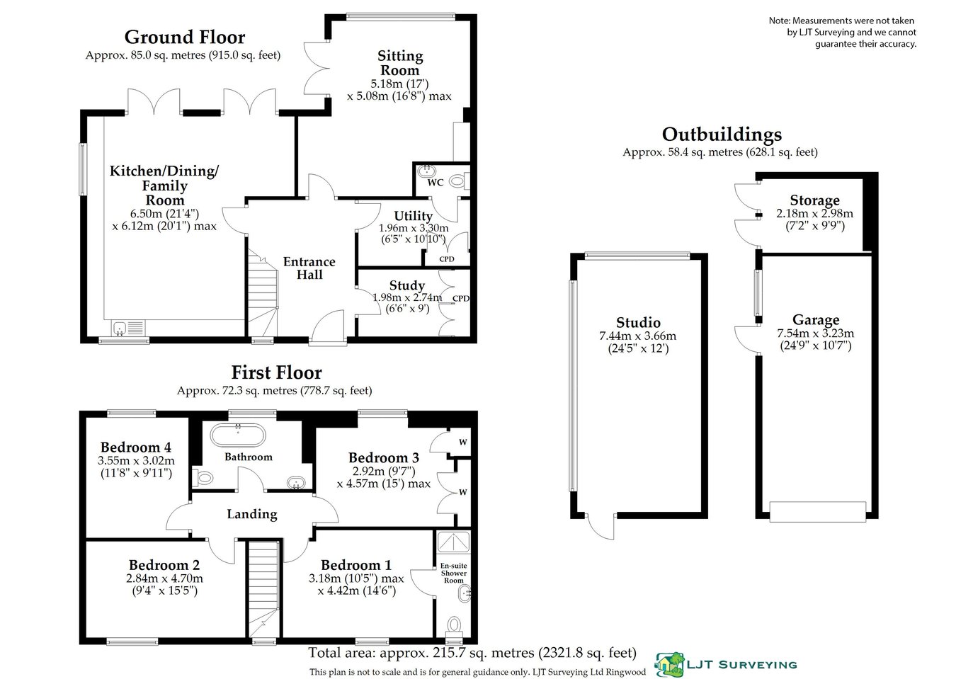 Pineview Cottage, Lyndhurst Road, Christchurch floorplan