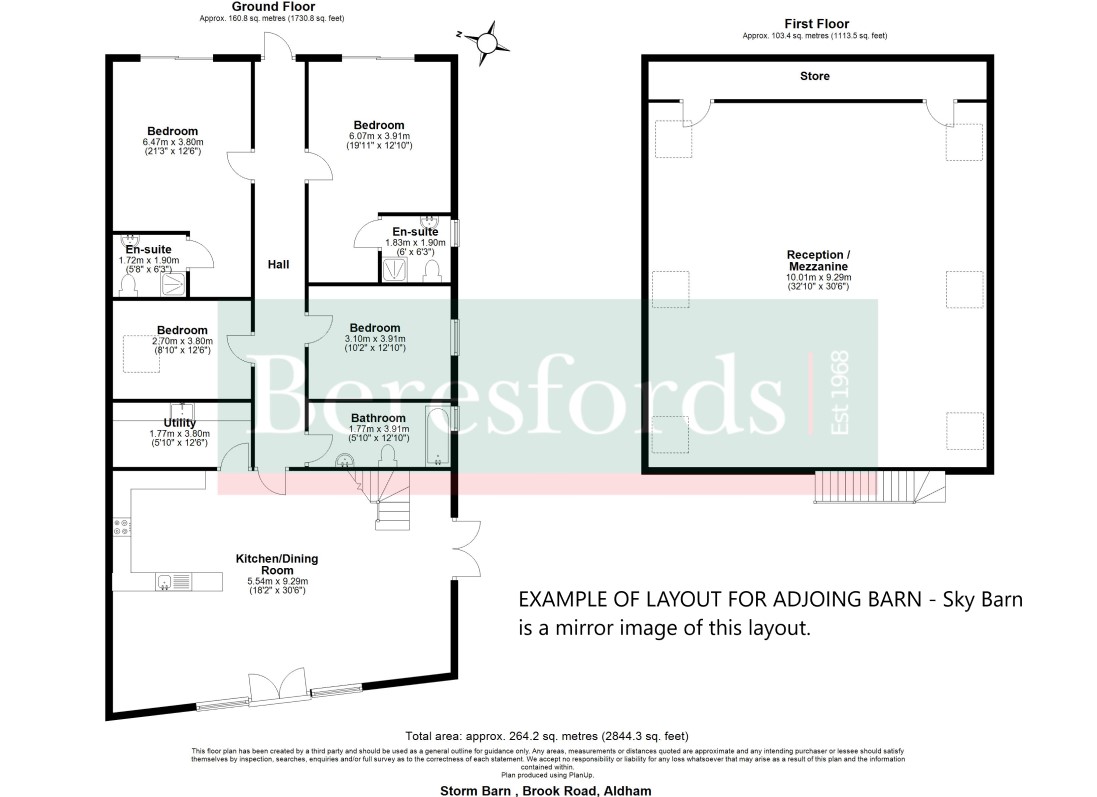 Sky Barn,, Brook Road, Colchester floorplan