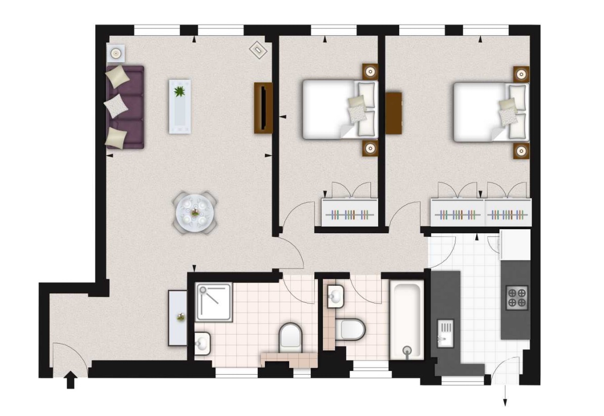 2 Bedrooms Flat to rent in Pelham Court, 145 Fulham Road, London SW3