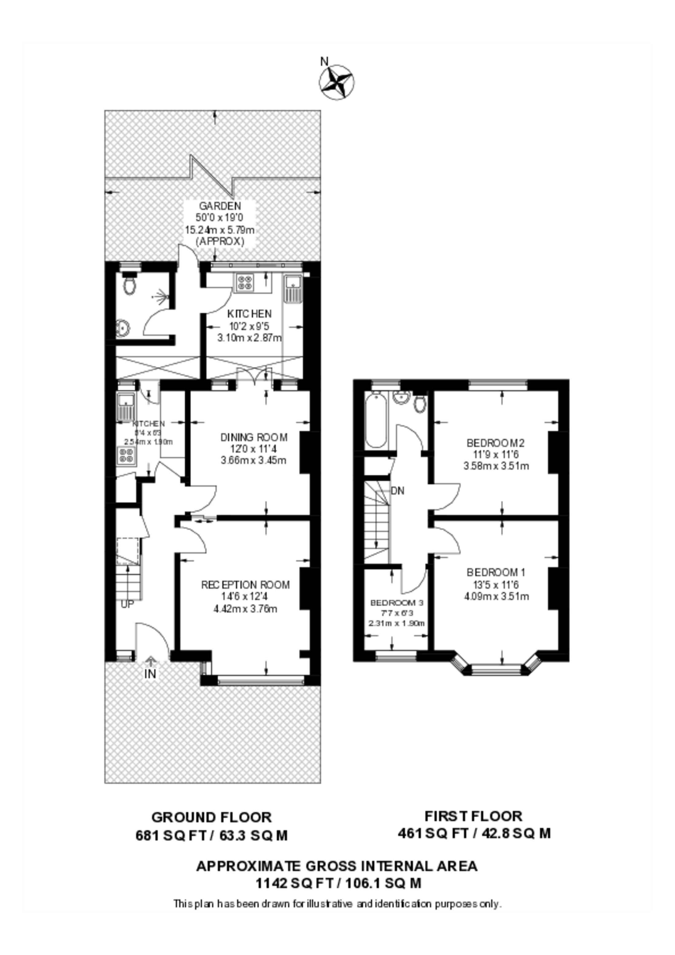 Hamilton Road, Thornton Heath floorplan