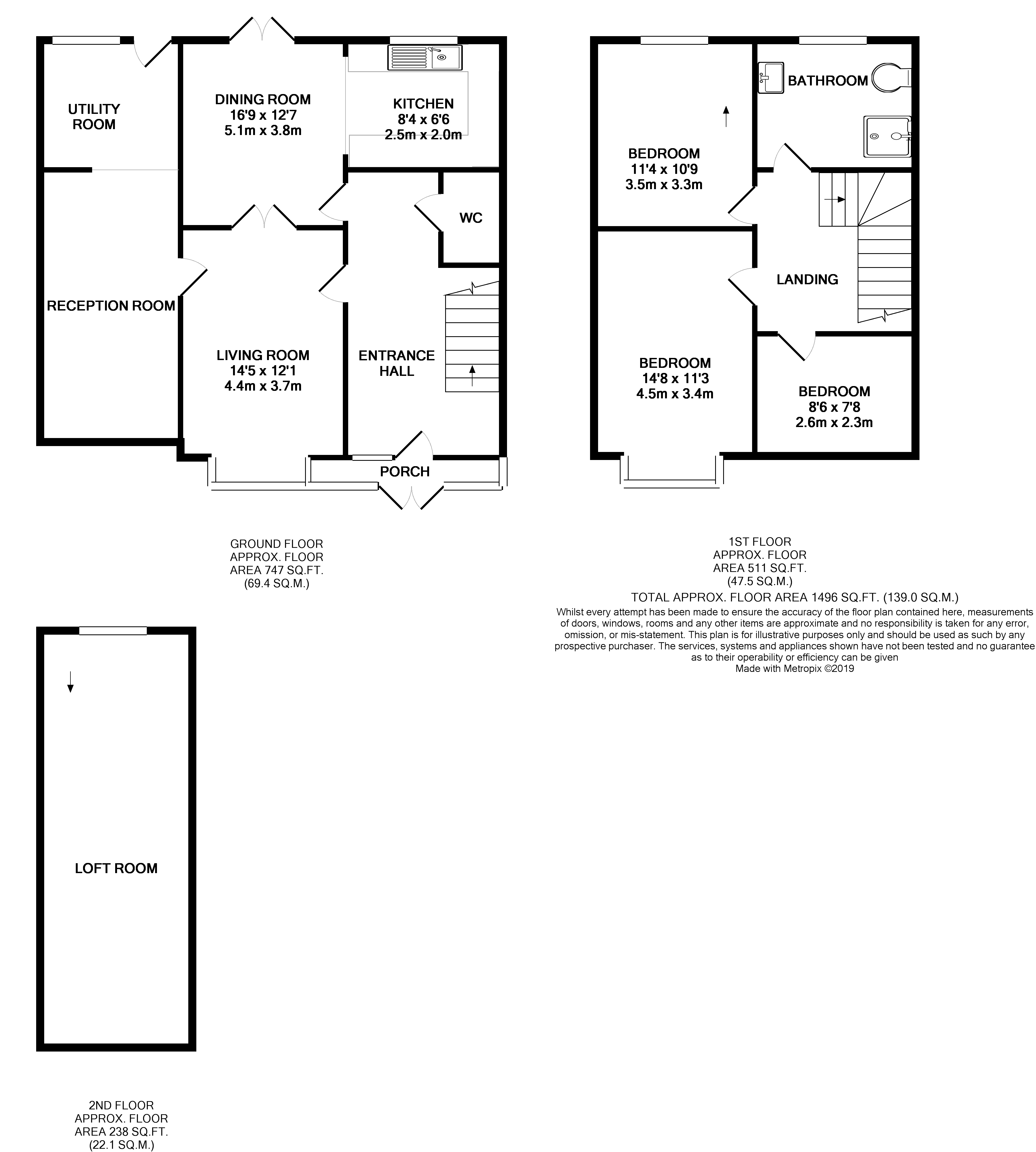 3 Bedrooms Detached house for sale in Astley Road, Clacton-On-Sea, Essex CO15