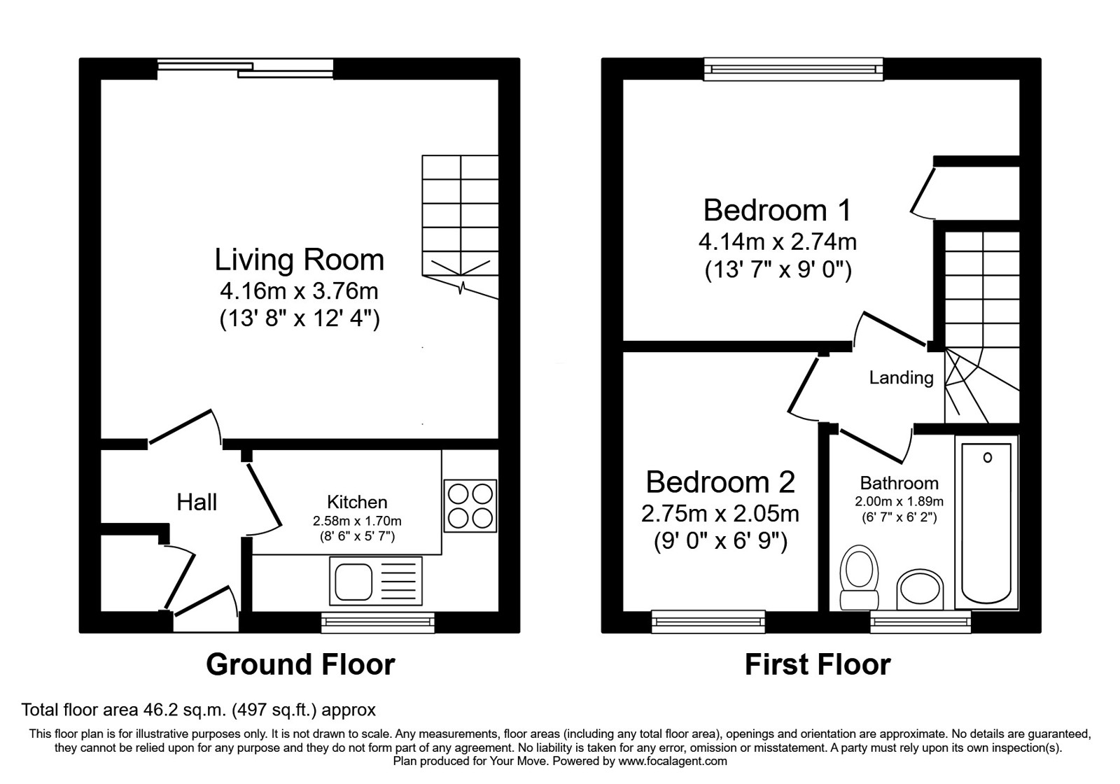 16, Kirriemuir Way, Cumbria floorplan