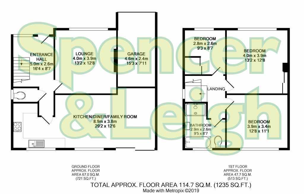 137, Carden Hill, Brighton floorplan
