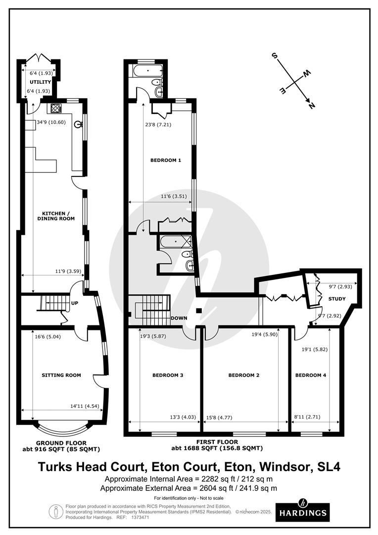 1, Turks Head Court, Windsor floorplan