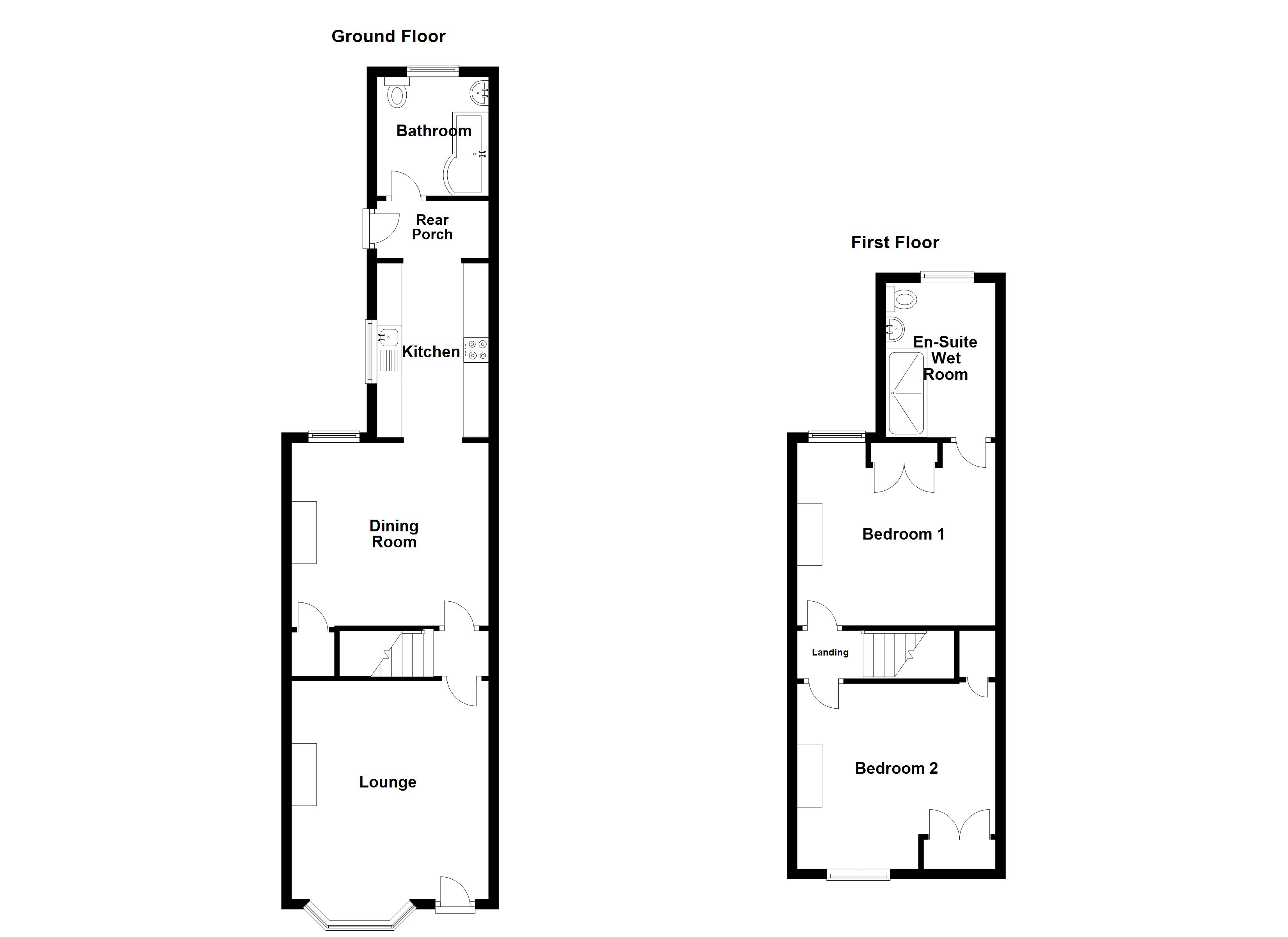 The Drove, Sleaford, Lincolnshire NG34, 2 bedroom terraced house for