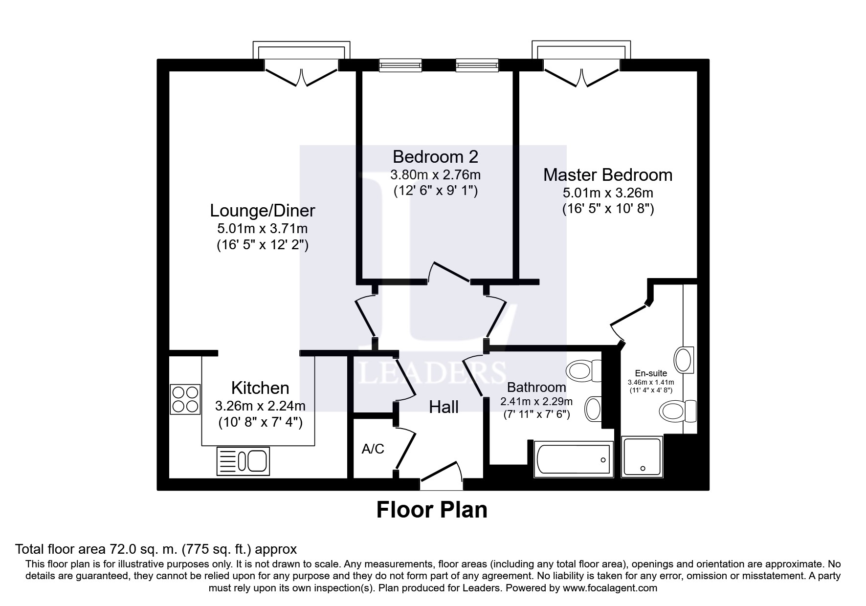 2 Bedrooms Flat to rent in Crown Quay, Prebend Street, Bedford MK40