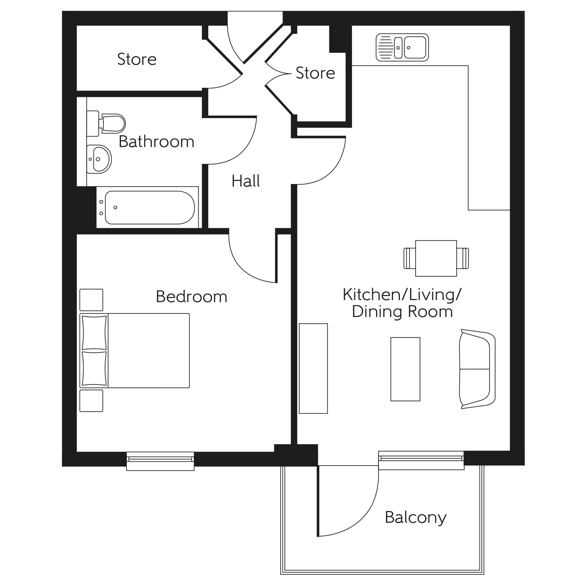74, Moorbridge Court, Maidenhead floorplan