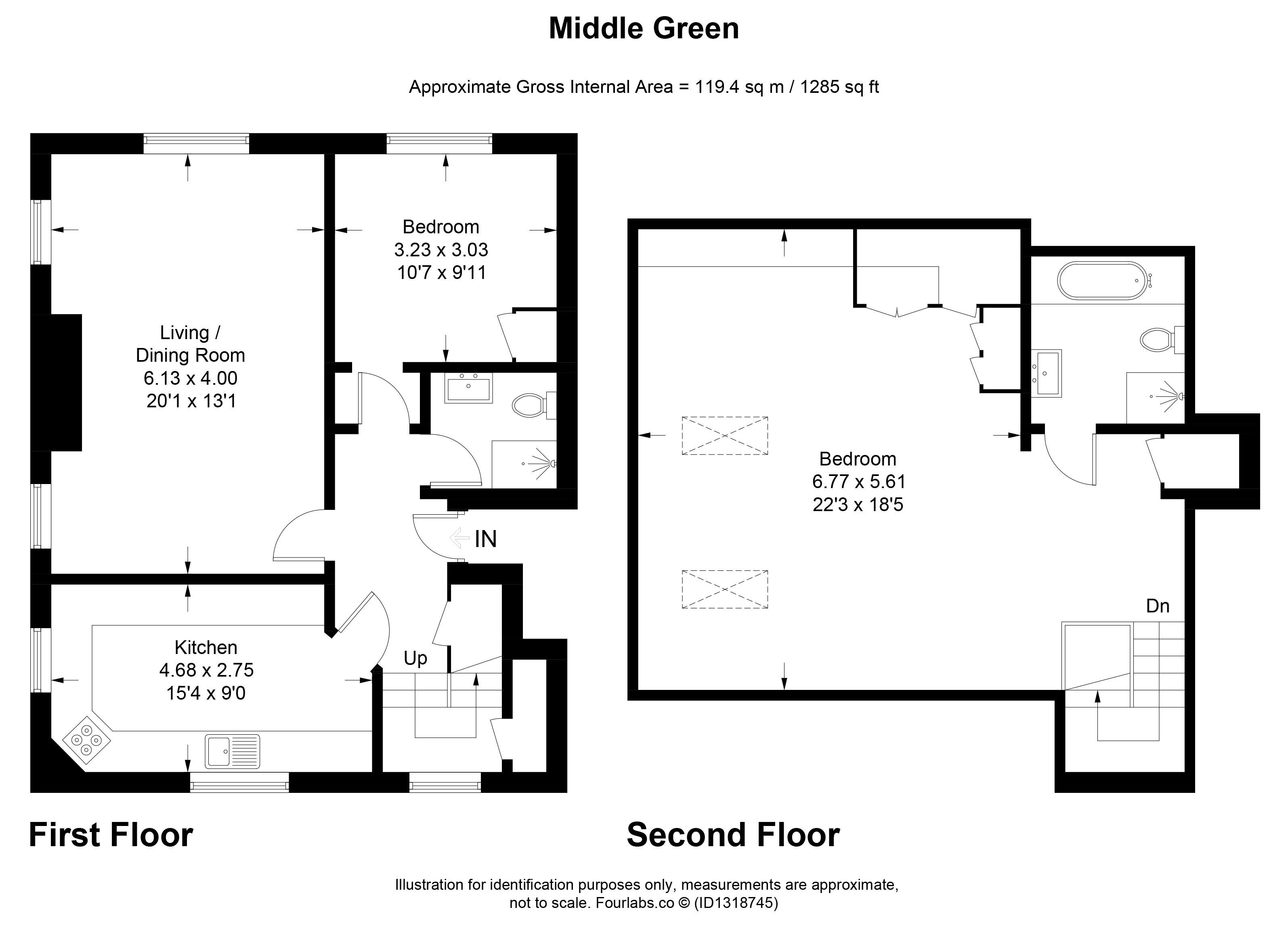 8, Middle Green, Betchworth floorplan