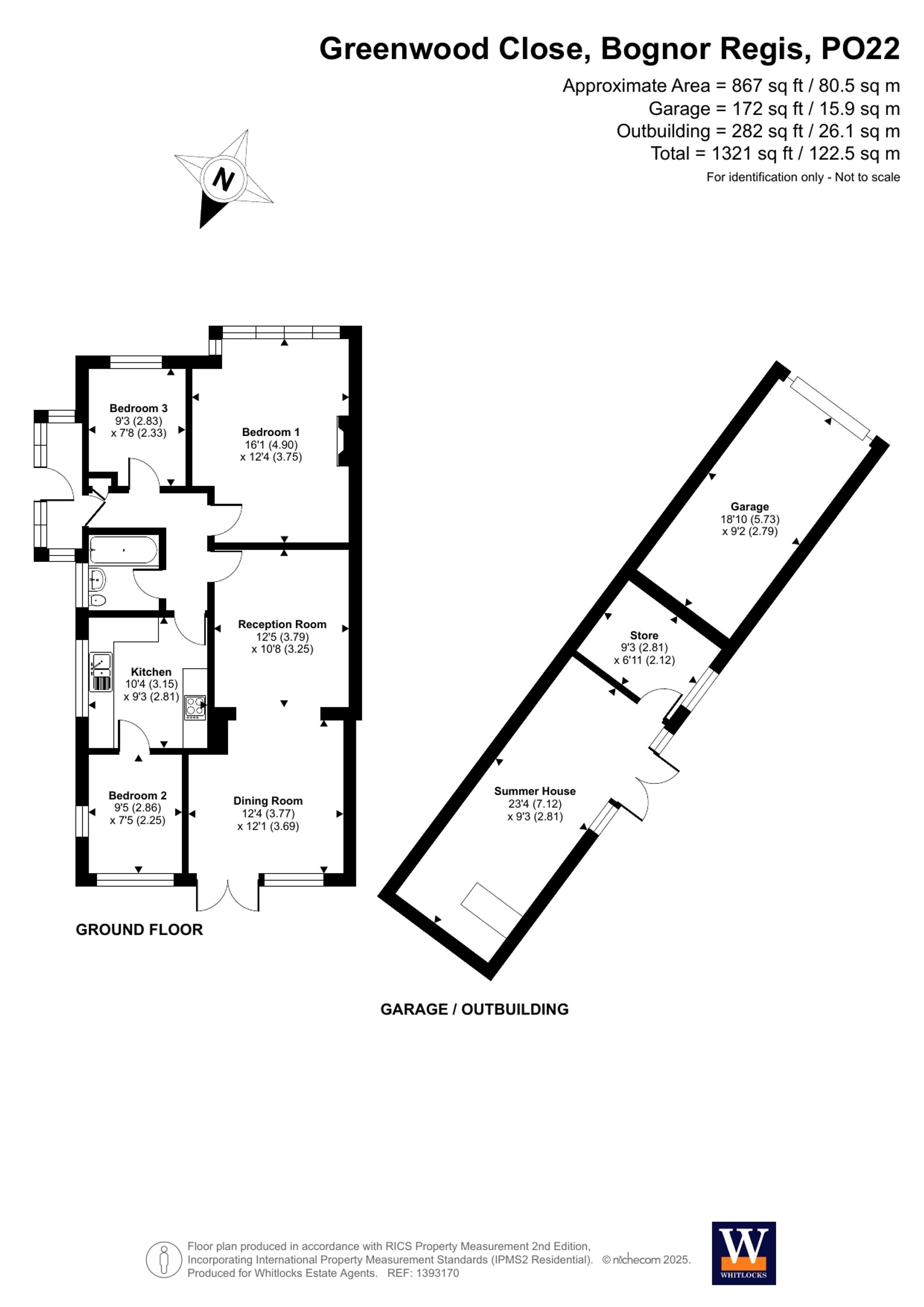 11 Greenwood Close, Bognor Regis floorplan