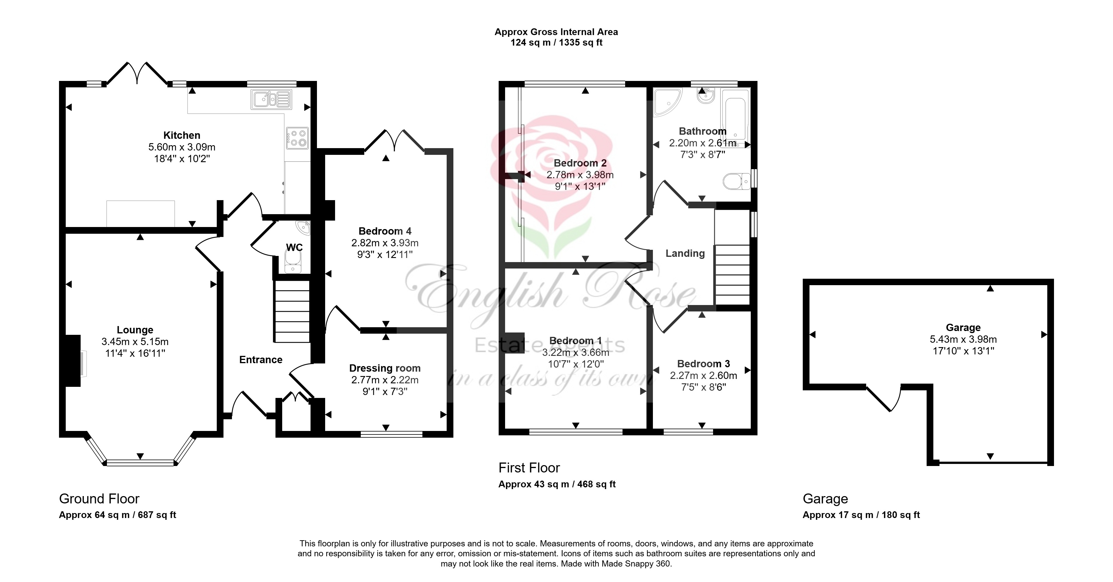 125, Skegby Road, Kirkby In Ashfield floorplan