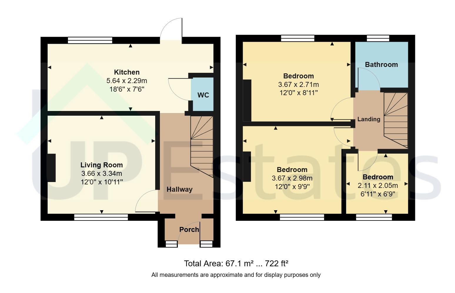 63, Tomkinson Road, Nuneaton floorplan