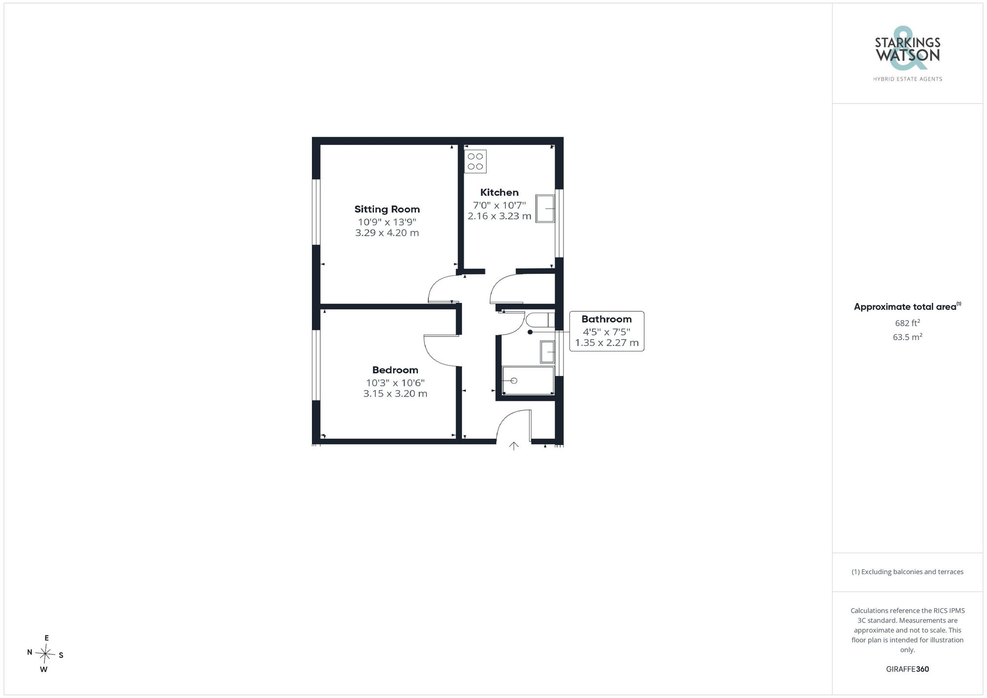 17 Briar Court Guardian Road, Norwich floorplan