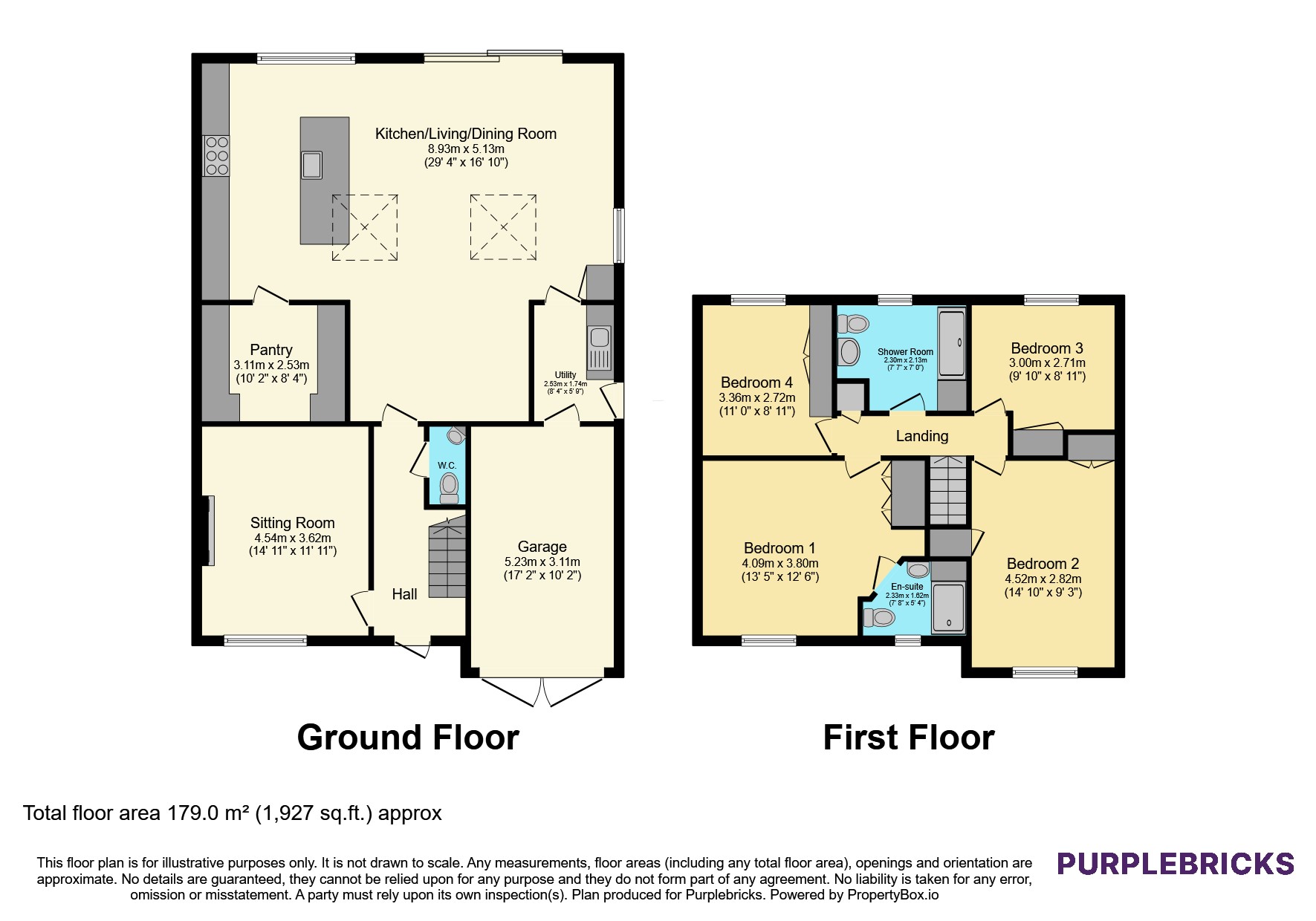 12, John Alder Close - Chiseldon, Swindon floorplan