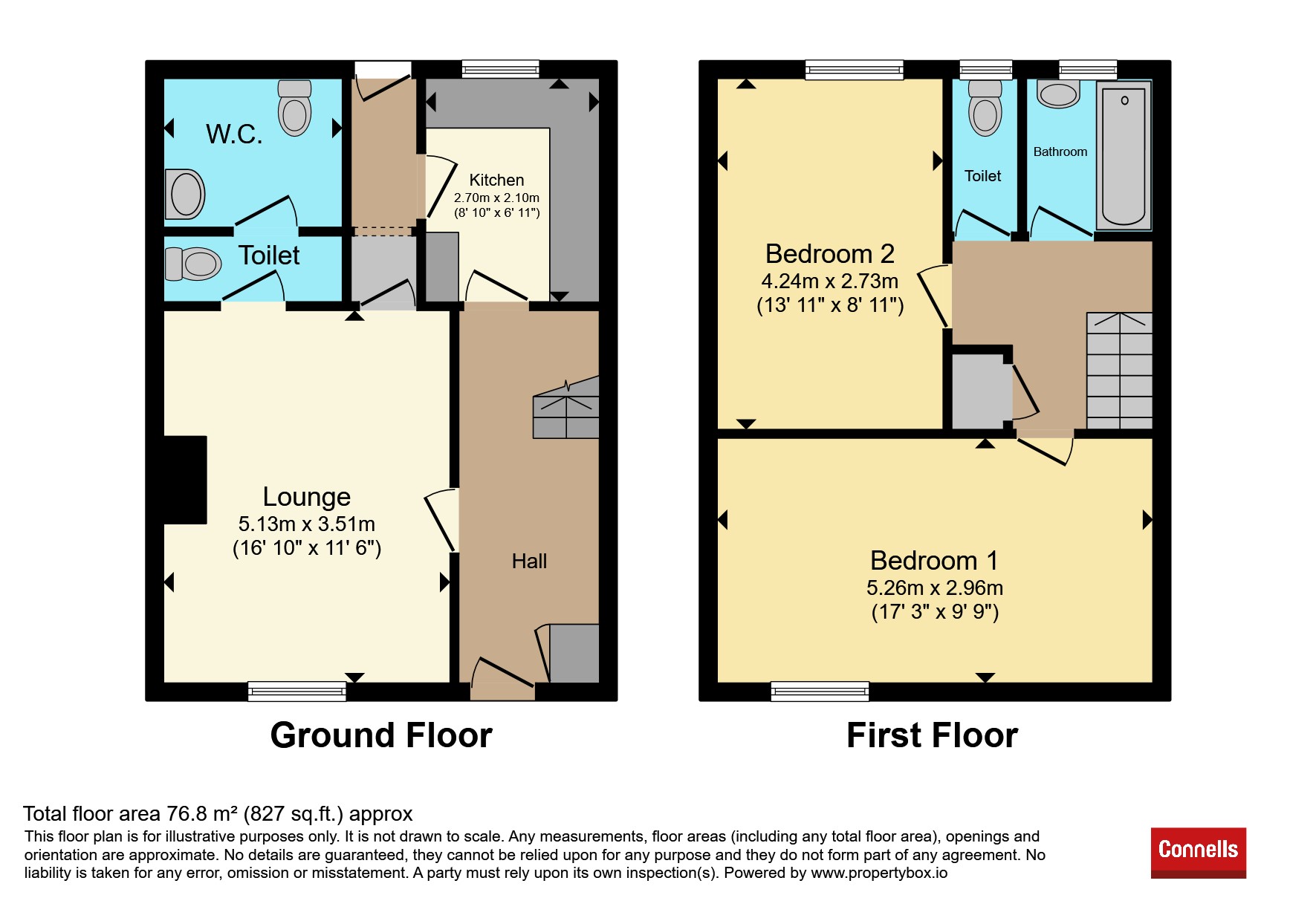 90, Manor Road, Bedford floorplan
