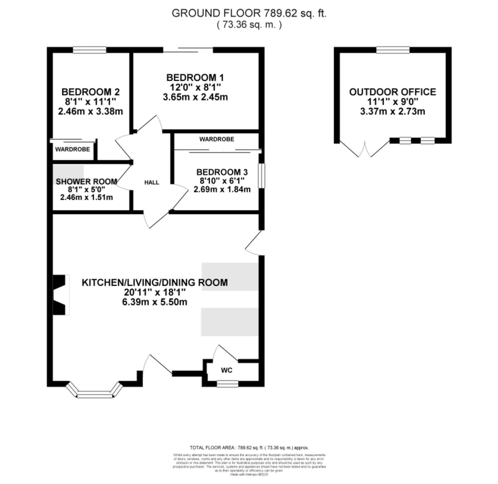 18 Dearnsdale Close, Stafford floorplan