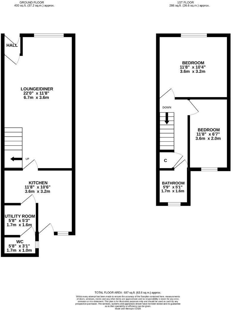 40, Netherby Street, Liverpool floorplan