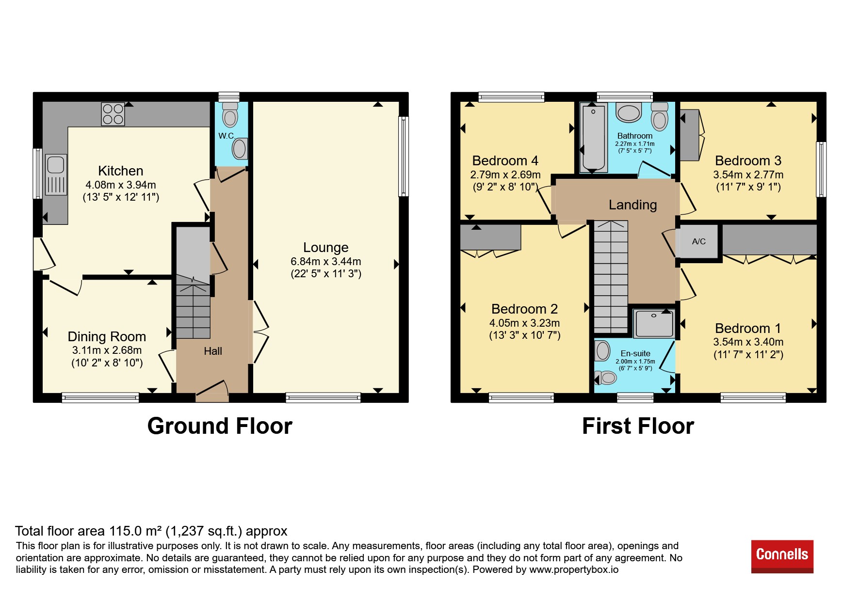 33, Coton Park Drive, RUGBY floorplan