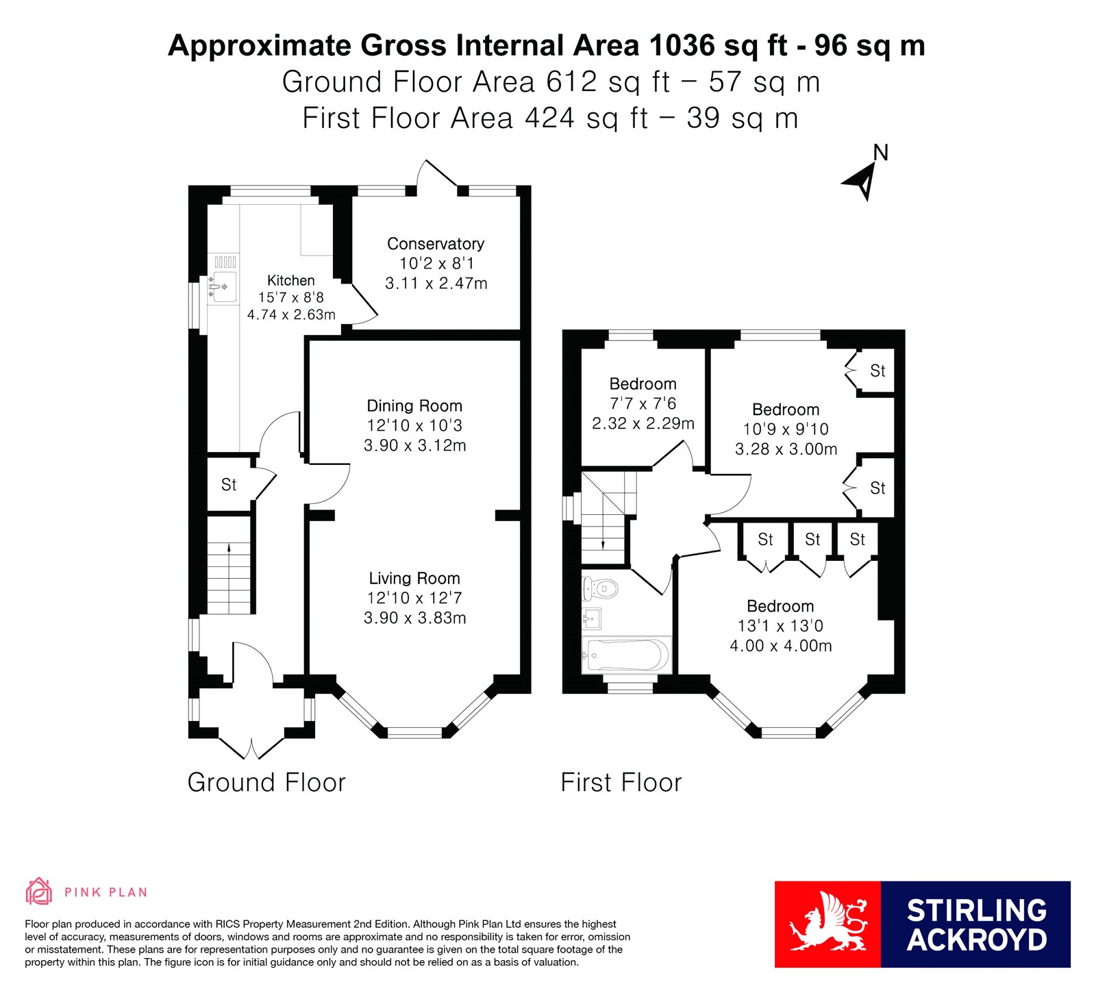 39, Connaught Avenue, Hounslow floorplan