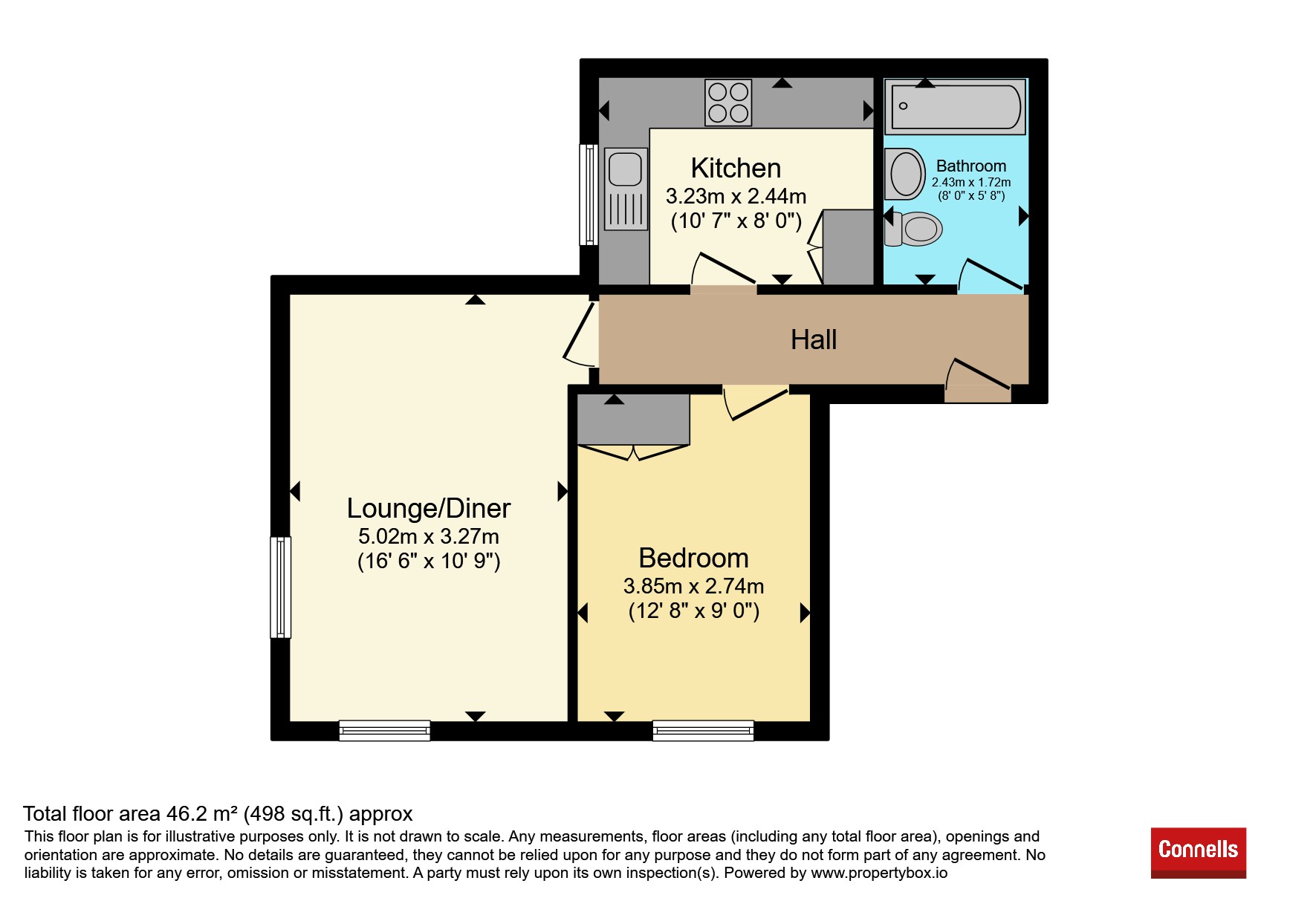 45, Winton Road, Swindon floorplan