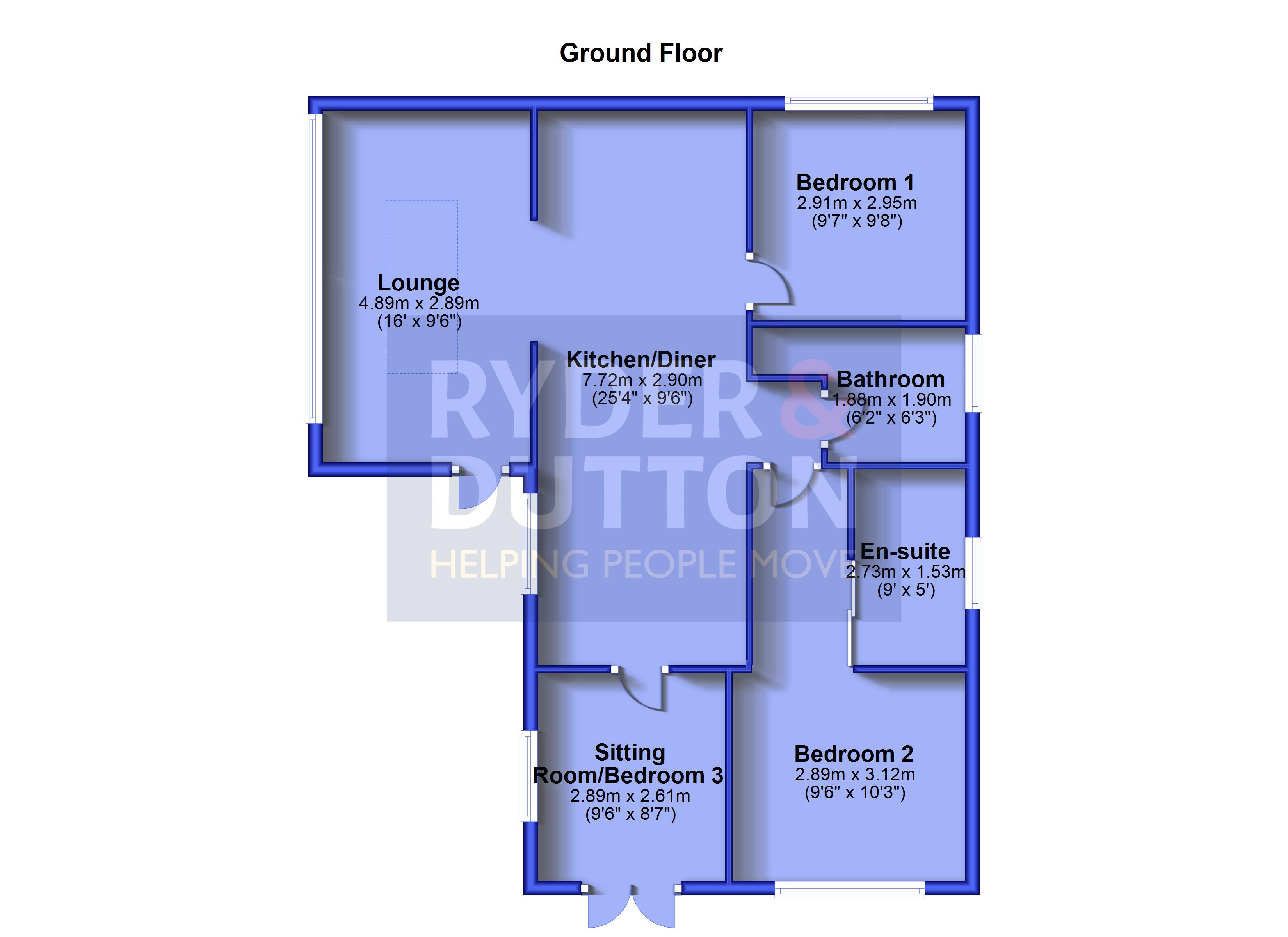 27, Chadderton Fold, Oldham floorplan