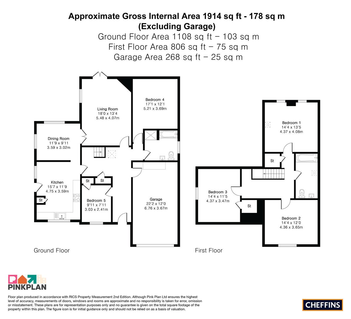 1, Laurel Close, Haverhill floorplan