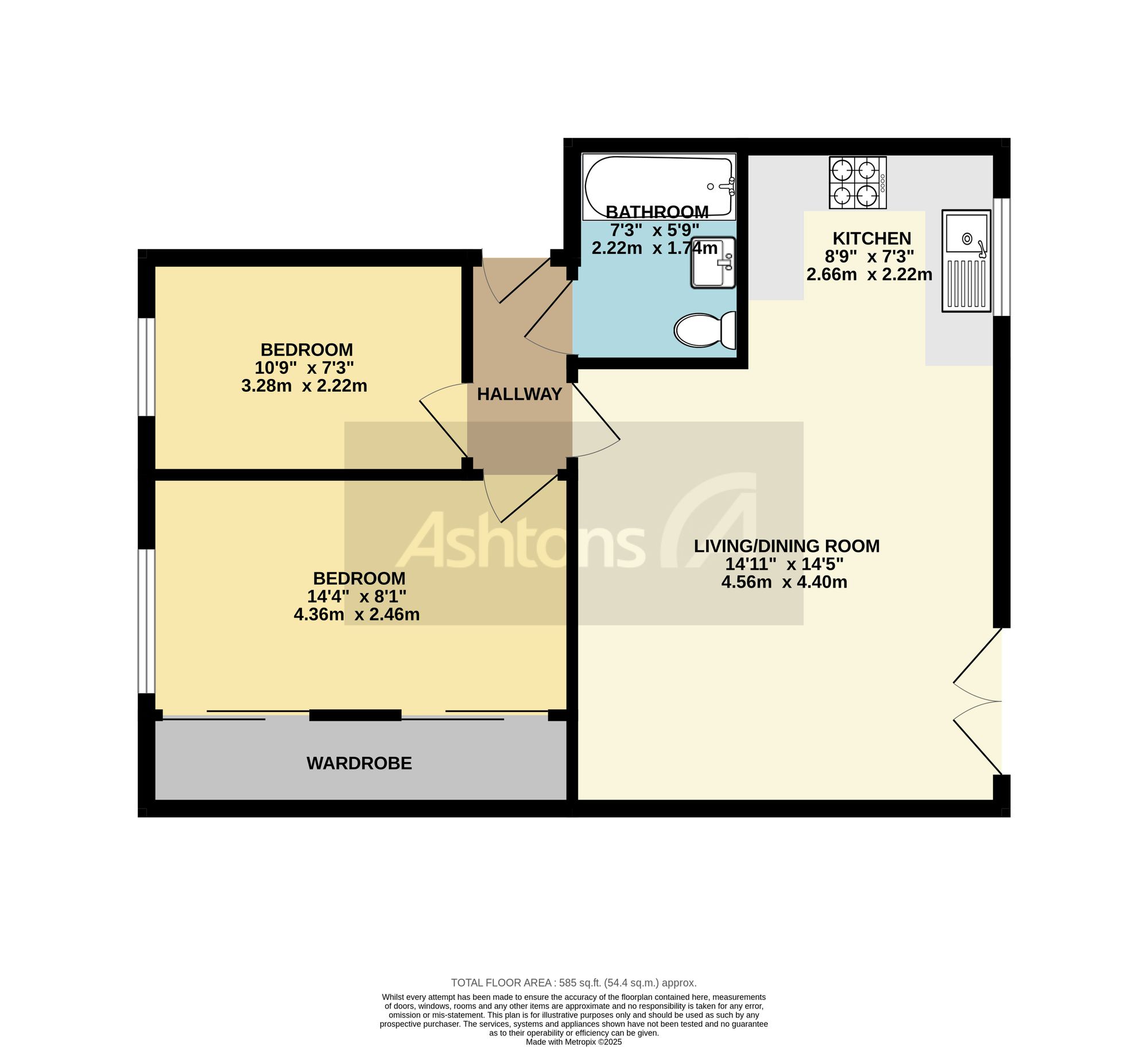 27 Manley Park, Leigh floorplan