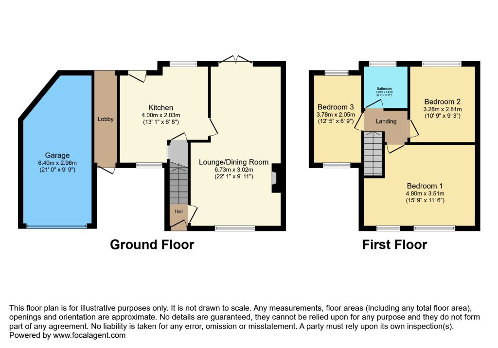 1, Grange Road, Manchester floorplan