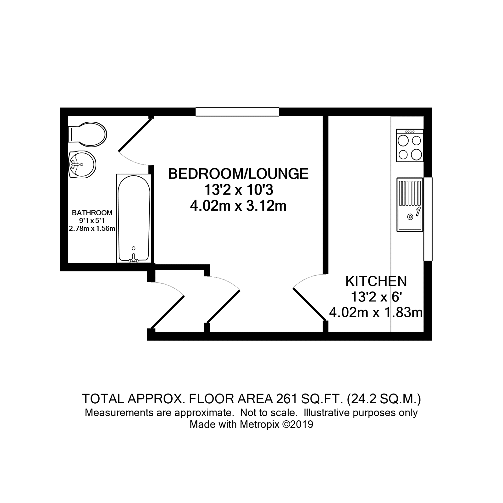 Flat 2, Mill Street, Mill Street, Macclesfield floorplan