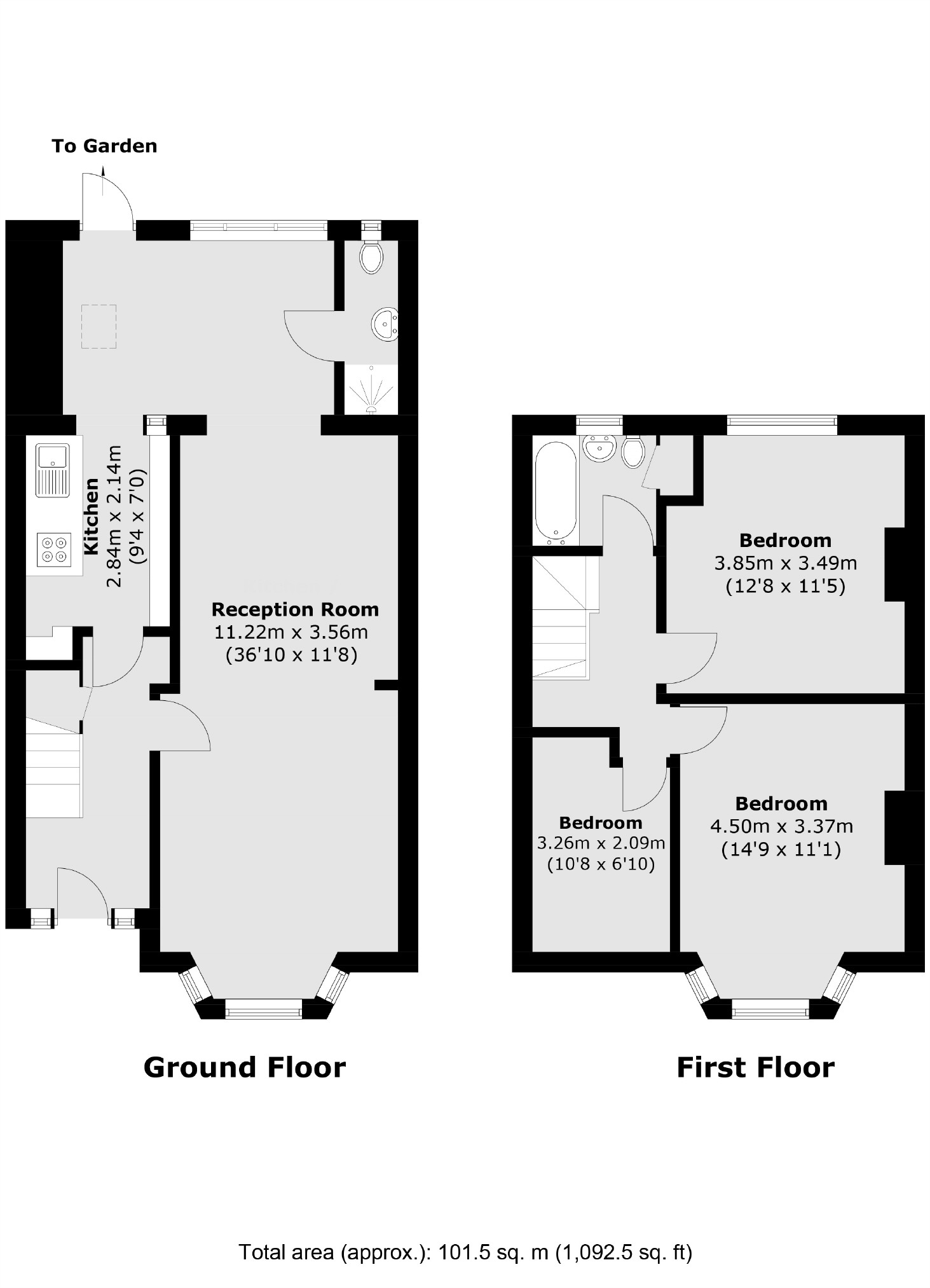 15, Chipstead Gardens, London floorplan