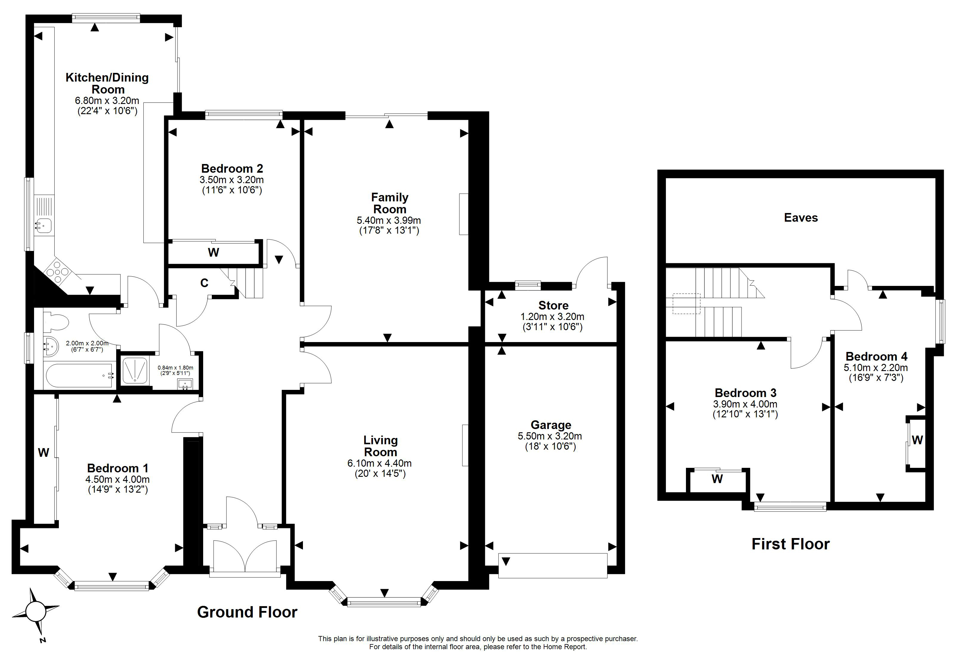 393, Queensferry Road, Blackhall, Edinburgh floorplan