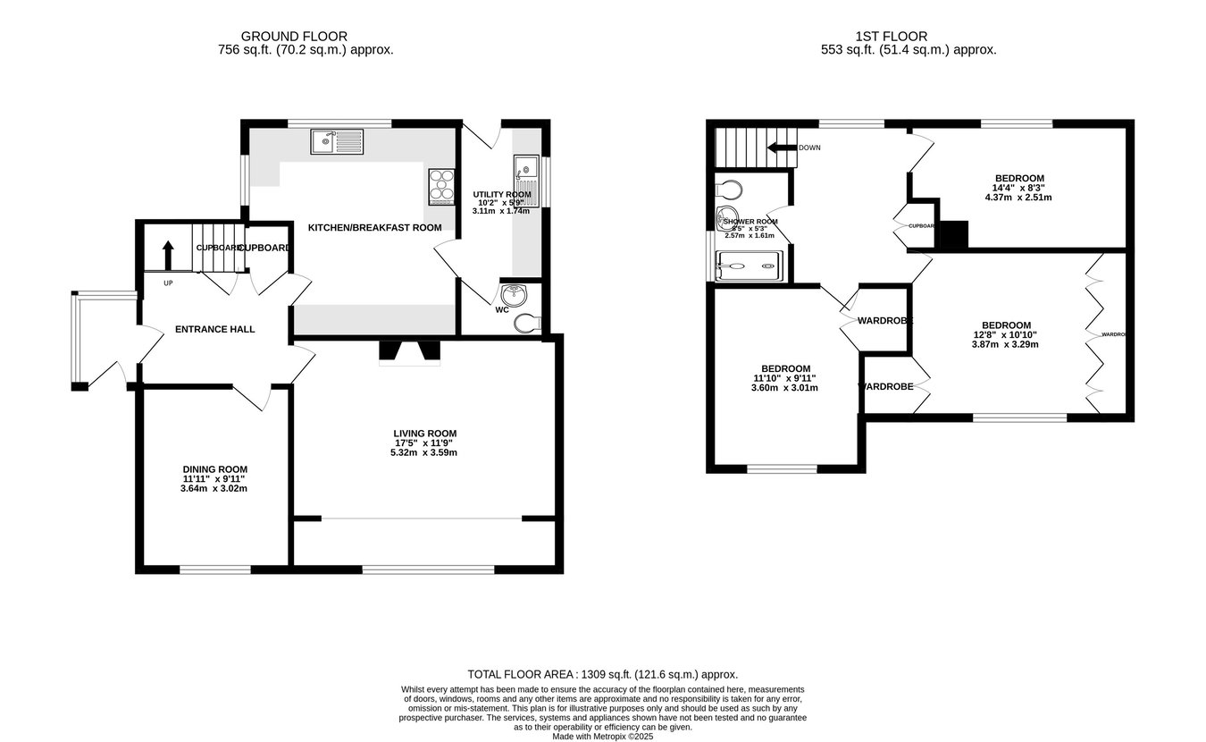 27, Dorlangoch, Brecon floorplan