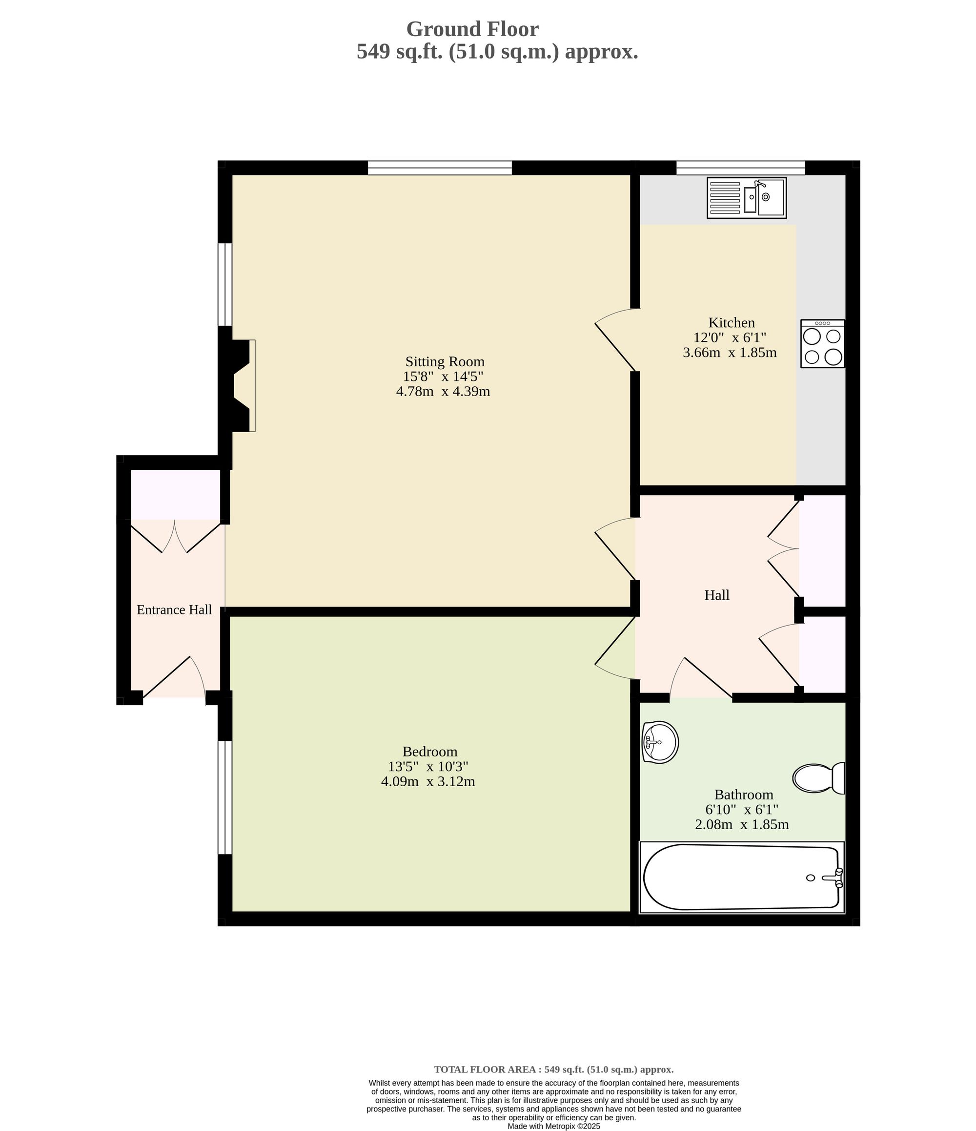 6 Market Mews Old Market Road, Norwich floorplan