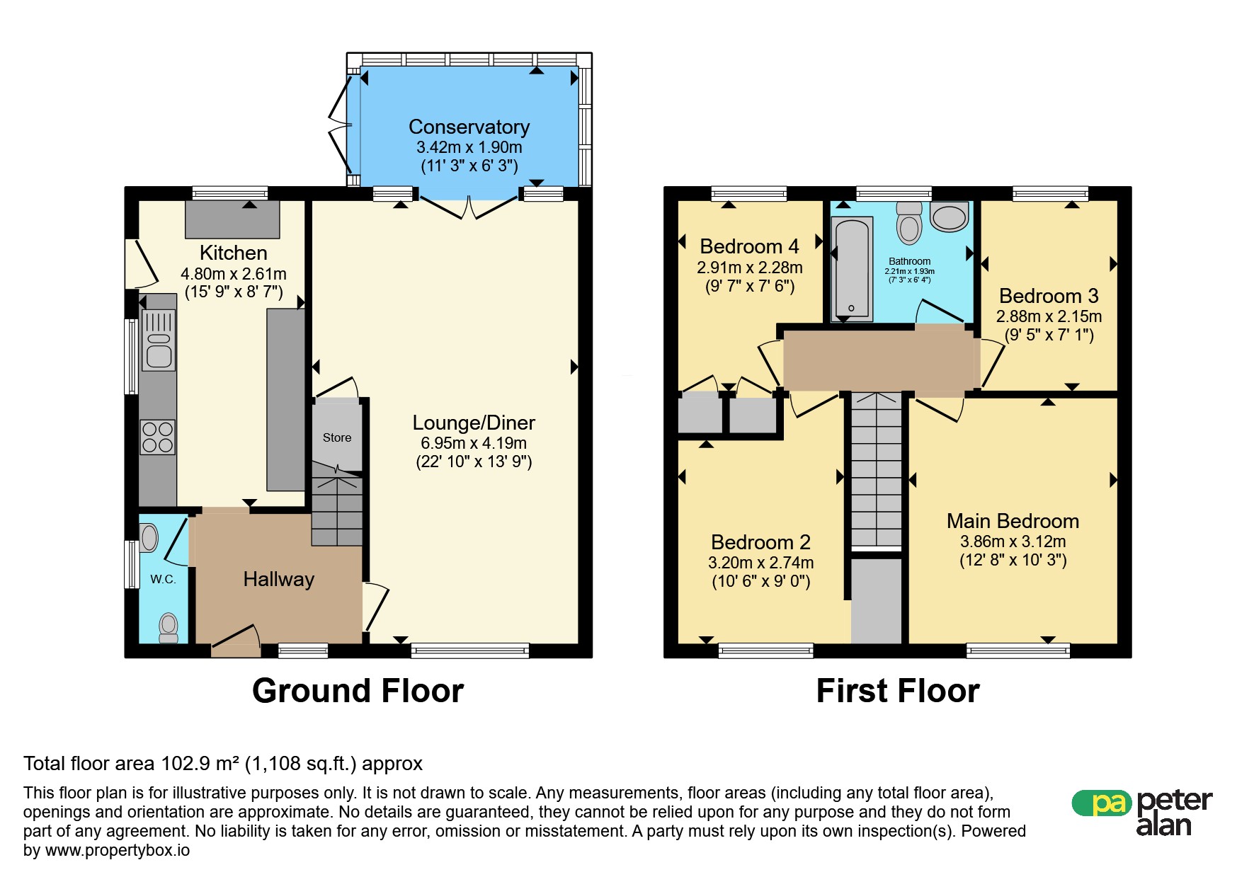 6, Cerrig Llwydion, PORT TALBOT floorplan