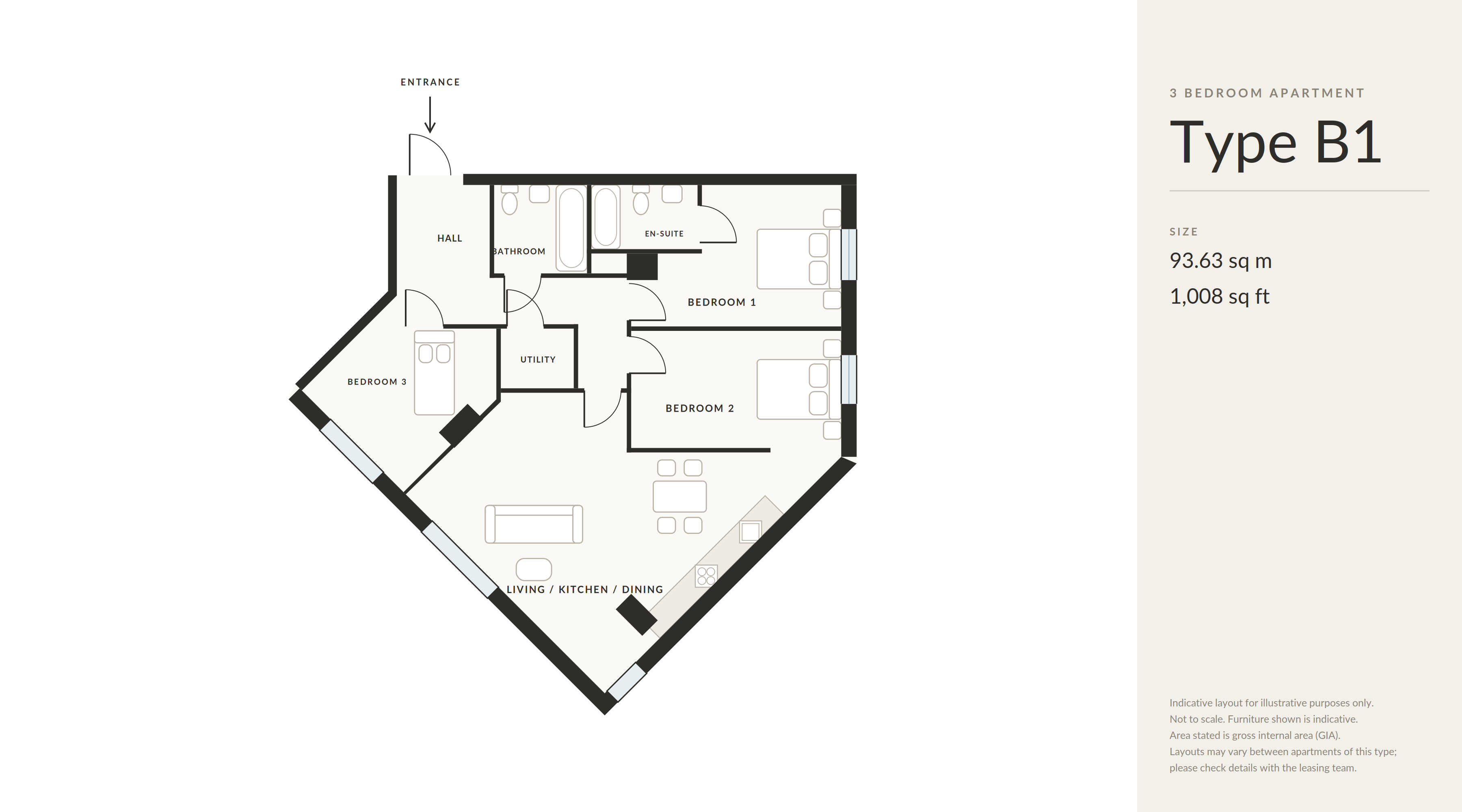 Anaconda Cut, 100 Greengate, Salford, Manchester floorplan