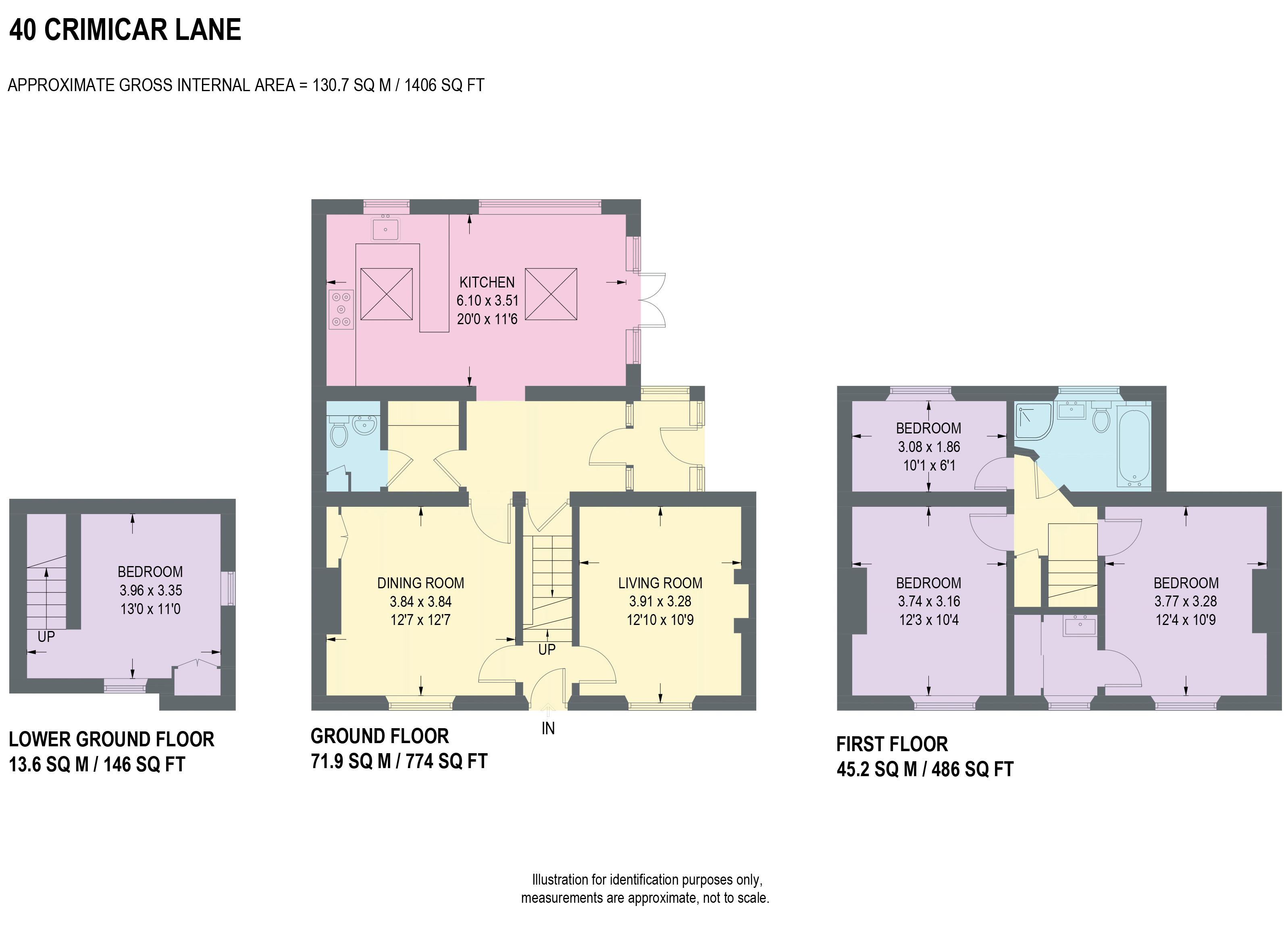 40, Crimicar Lane, Sheffield floorplan