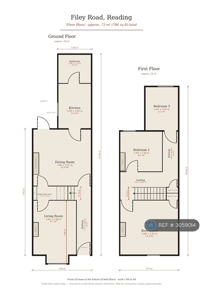 Filey Road, Reading floorplan