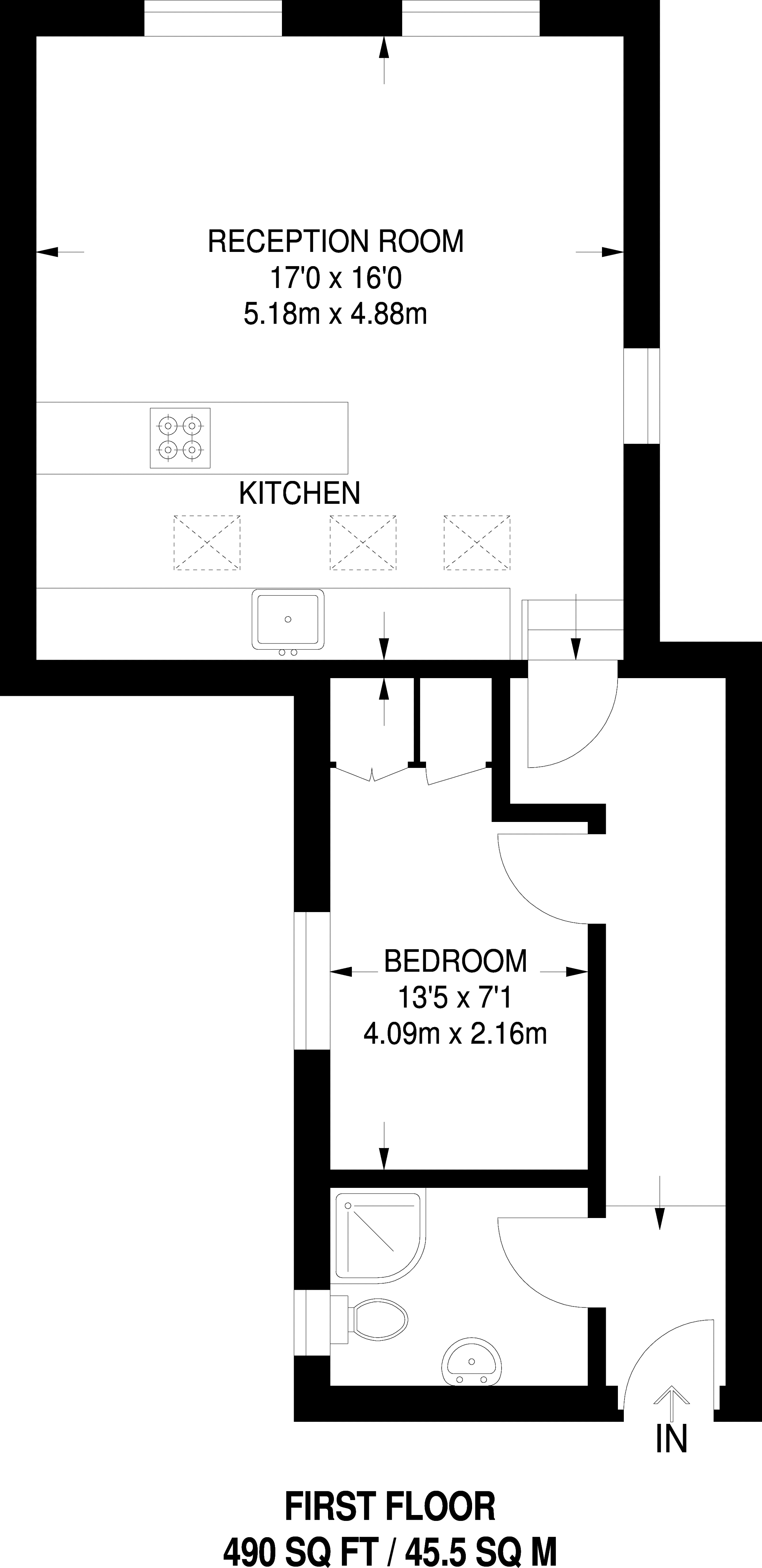 1 Bedrooms Flat to rent in Parsons Green, Parsons Green, London SW6