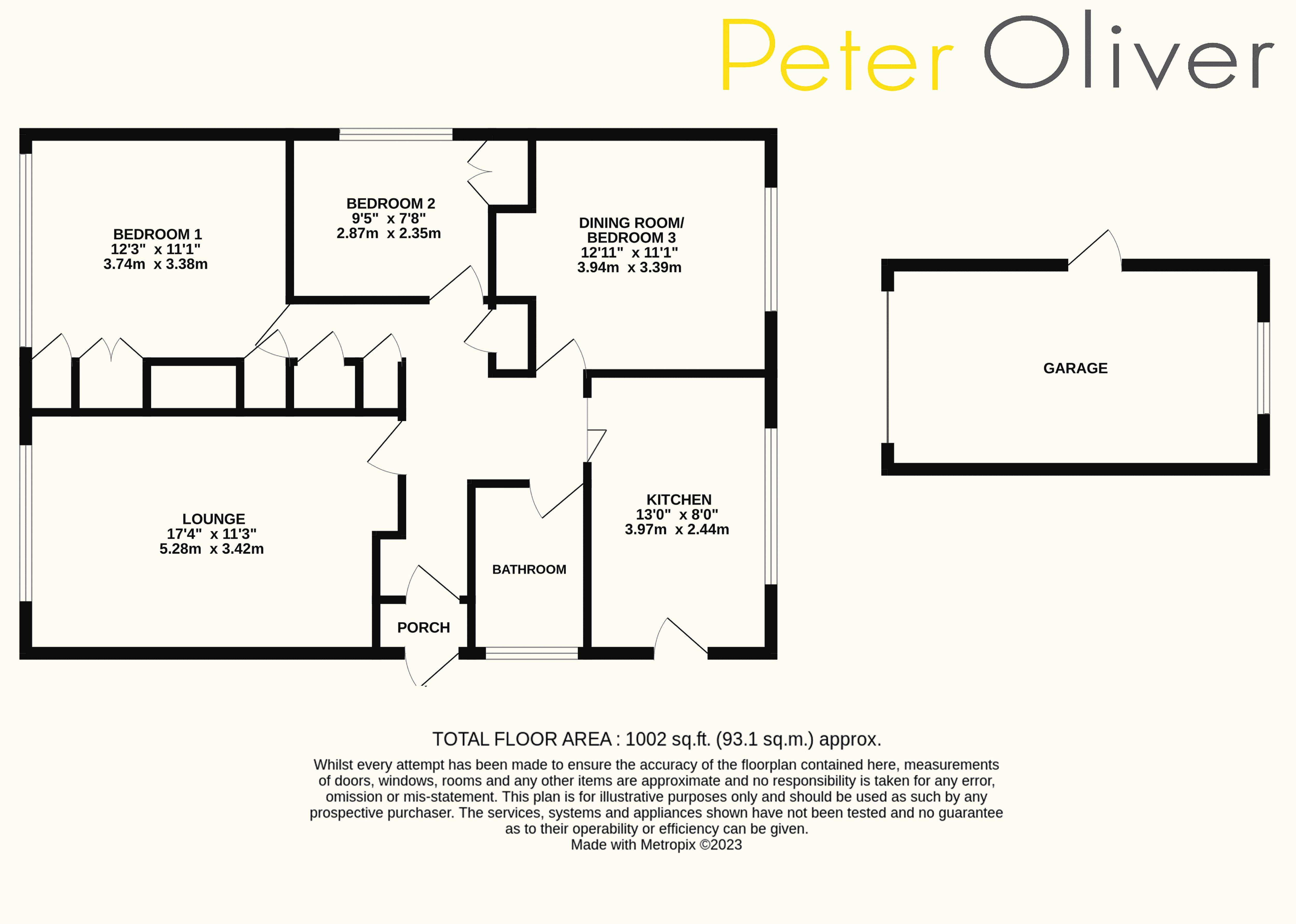 High Cross Fields, Crowborough TN6, 3 bedroom bungalow for sale