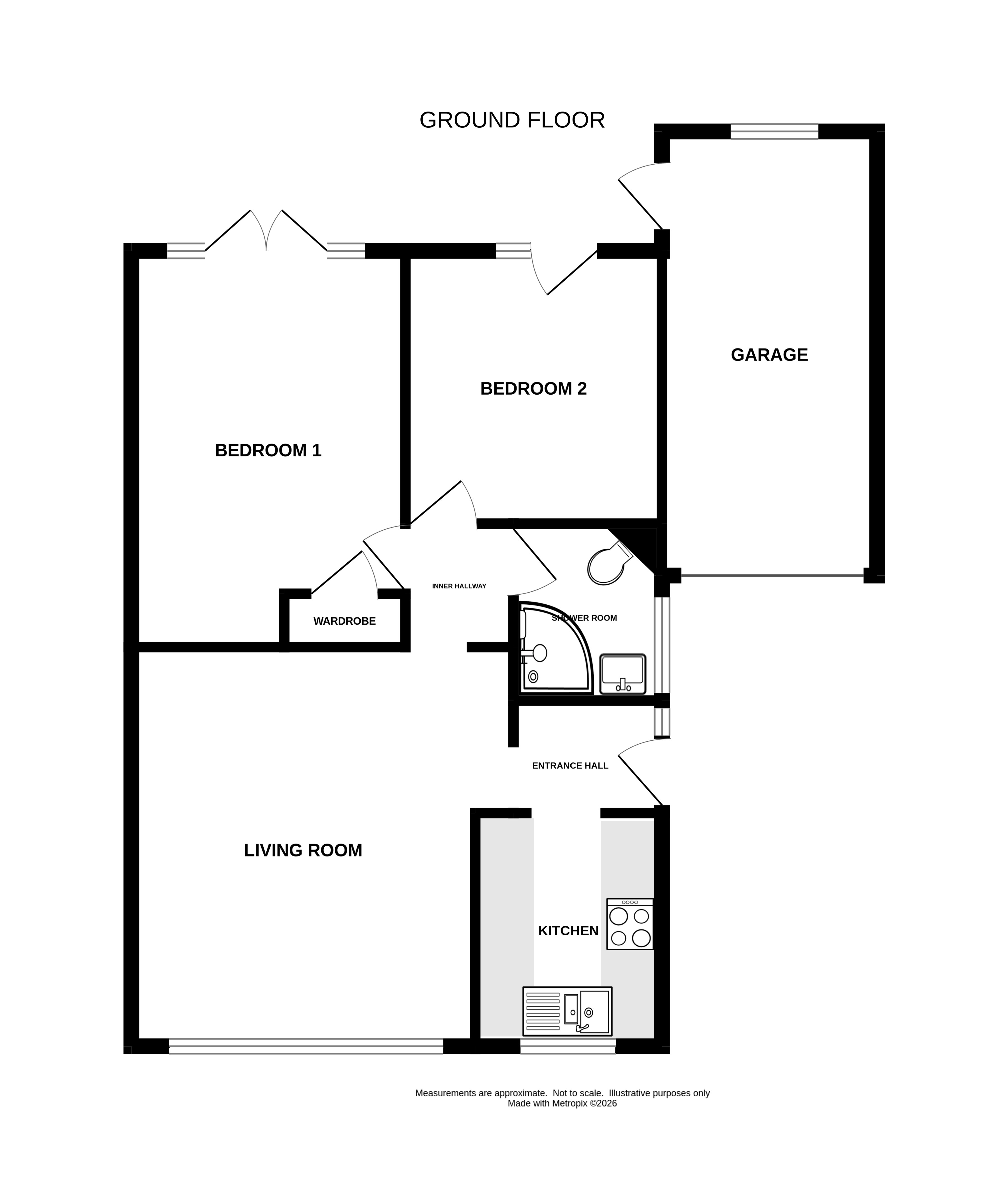 66, Crockwells Road, Exeter floorplan