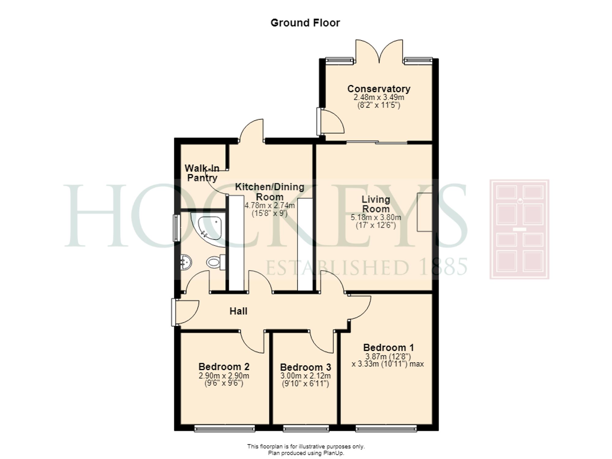 61 Linden Way, Ely floorplan
