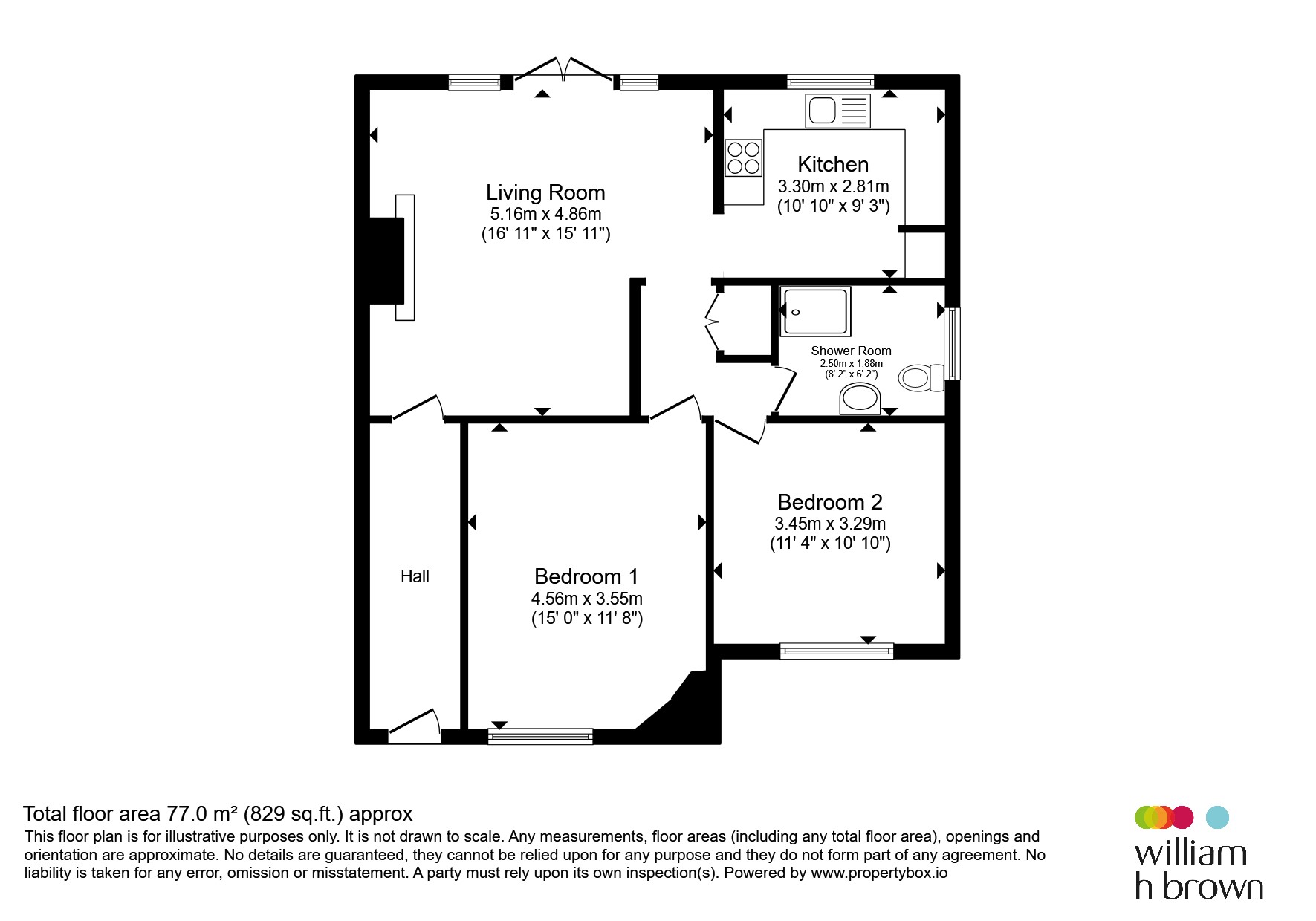 16, Ainsley Road, Nottingham floorplan